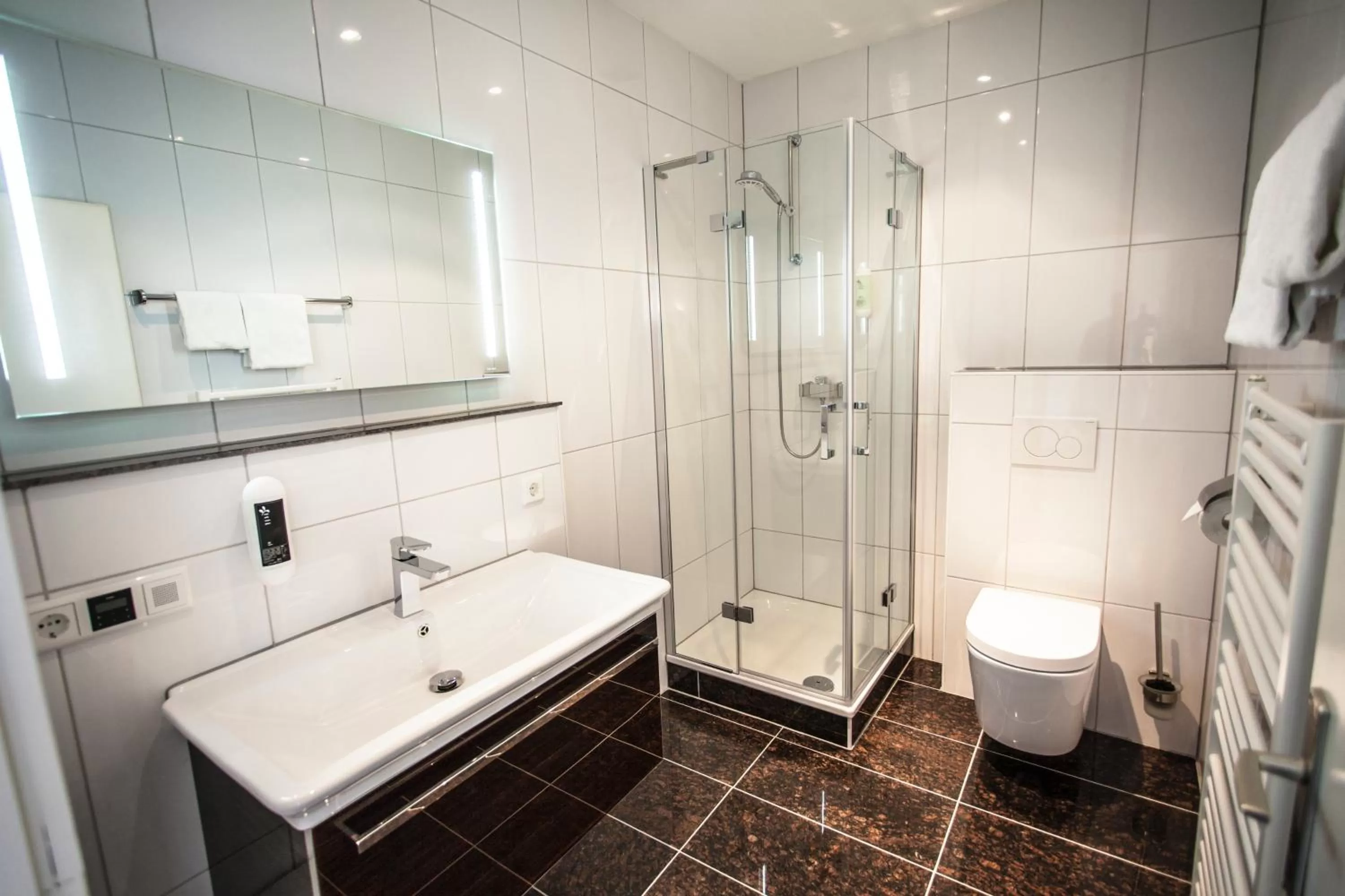 Bathroom in Hotel Restaurant Waldesruh