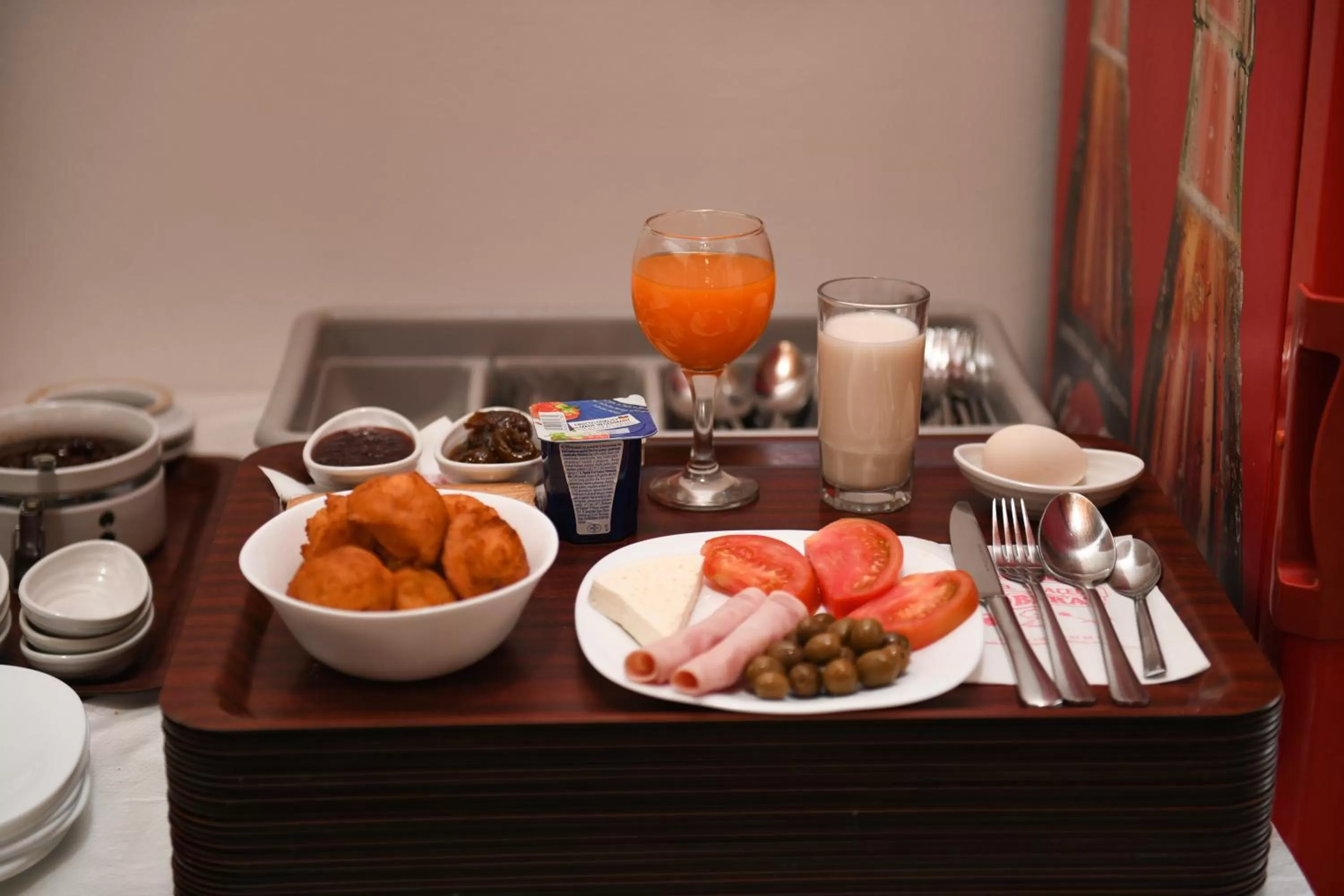 Breakfast in Hotel Kaceli