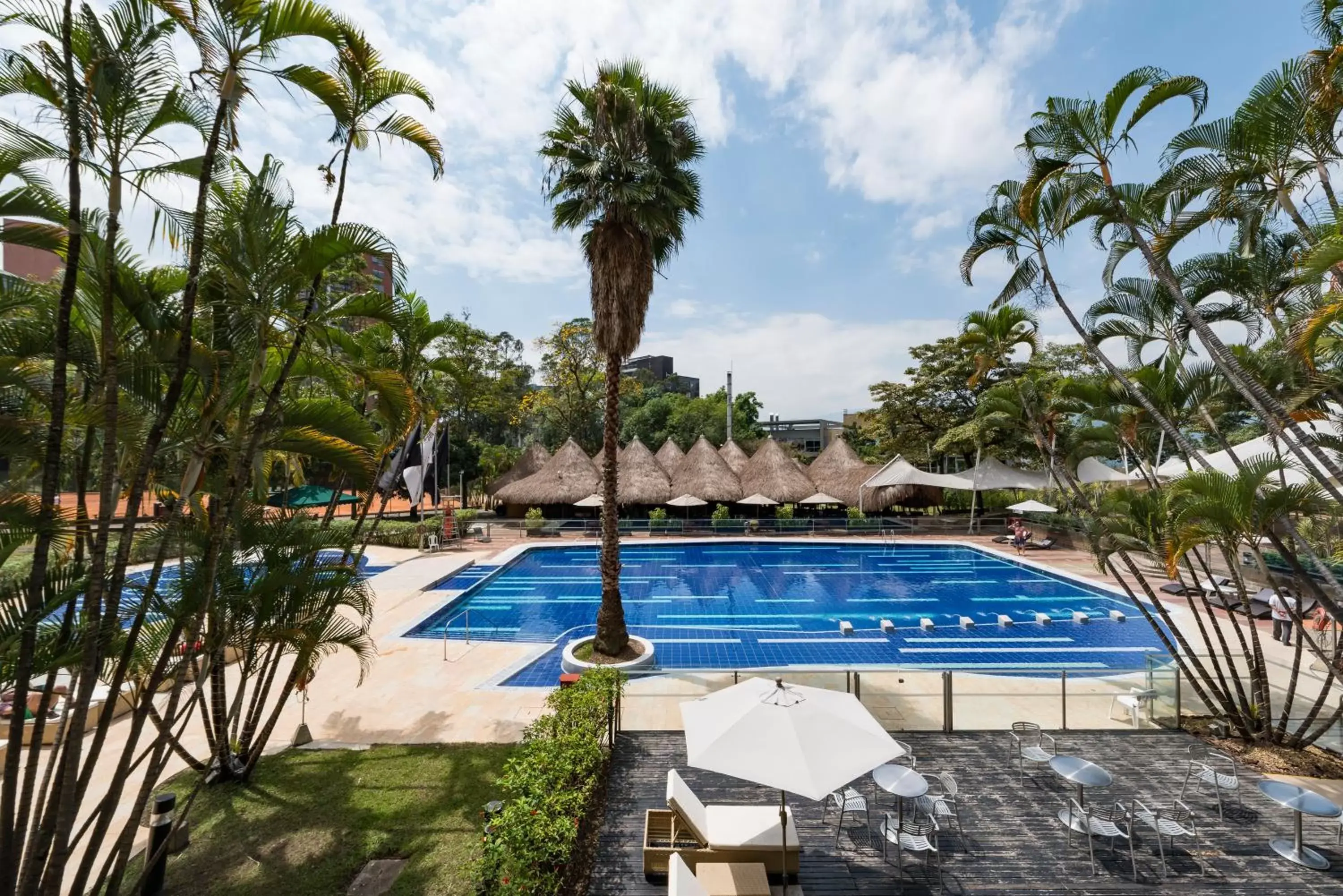Swimming Pool in Hotel Intercontinental Medellín, an IHG Hotel
