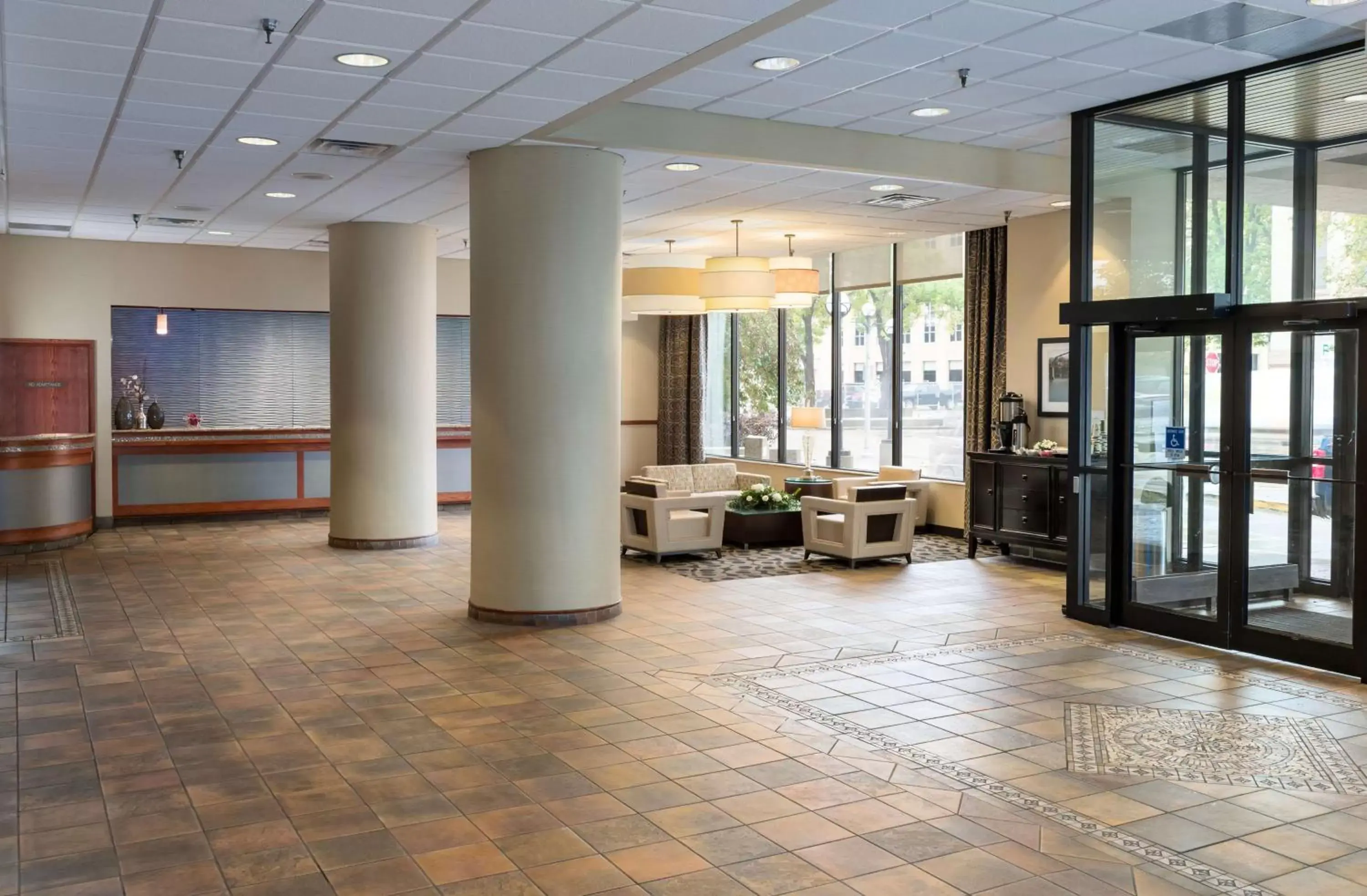 Lobby or reception in Radisson Hotel Bismarck