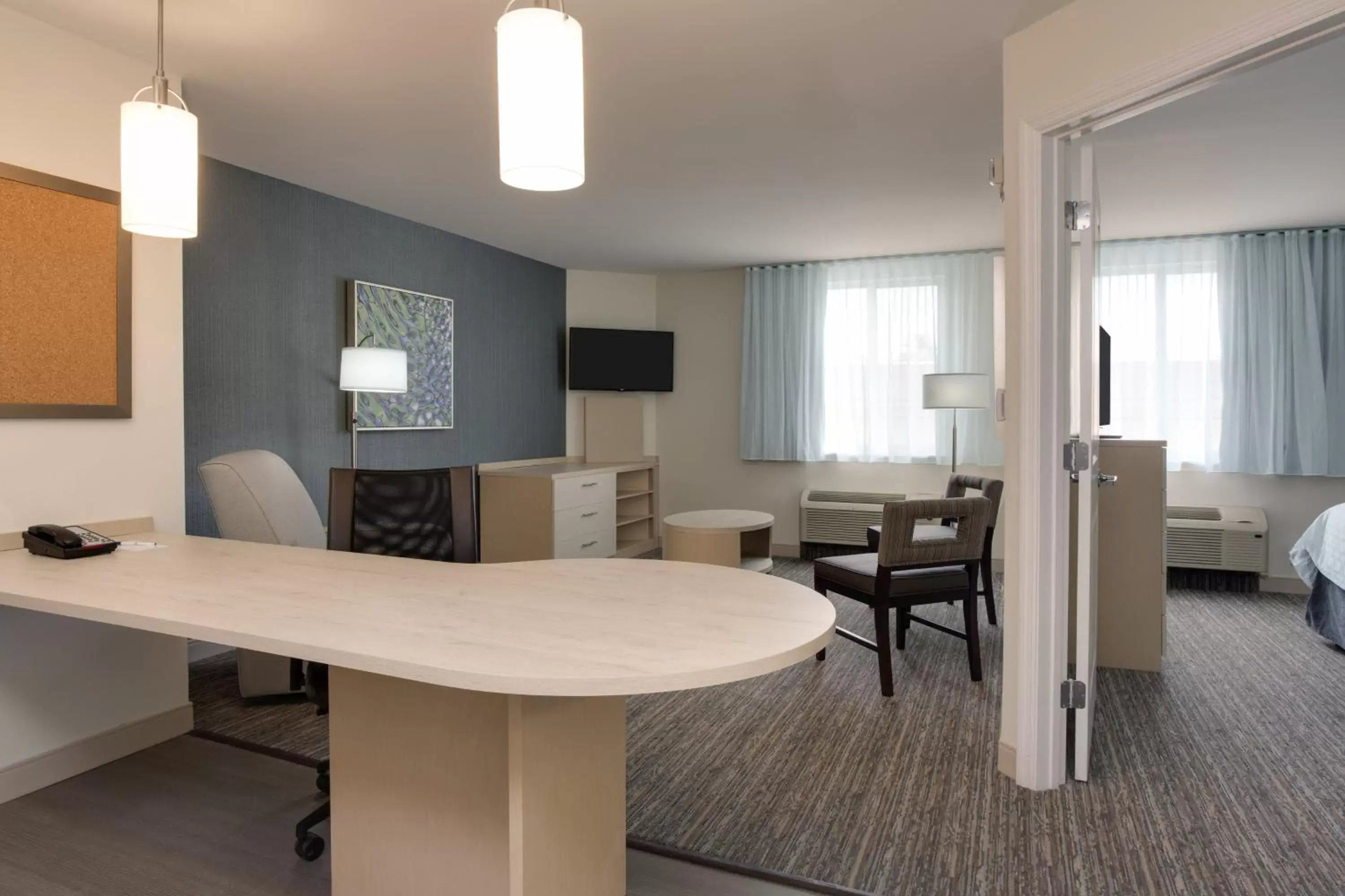 Photo of the whole room, Seating Area in Candlewood Suites Miami Intl Airport - 36th St, an IHG Hotel