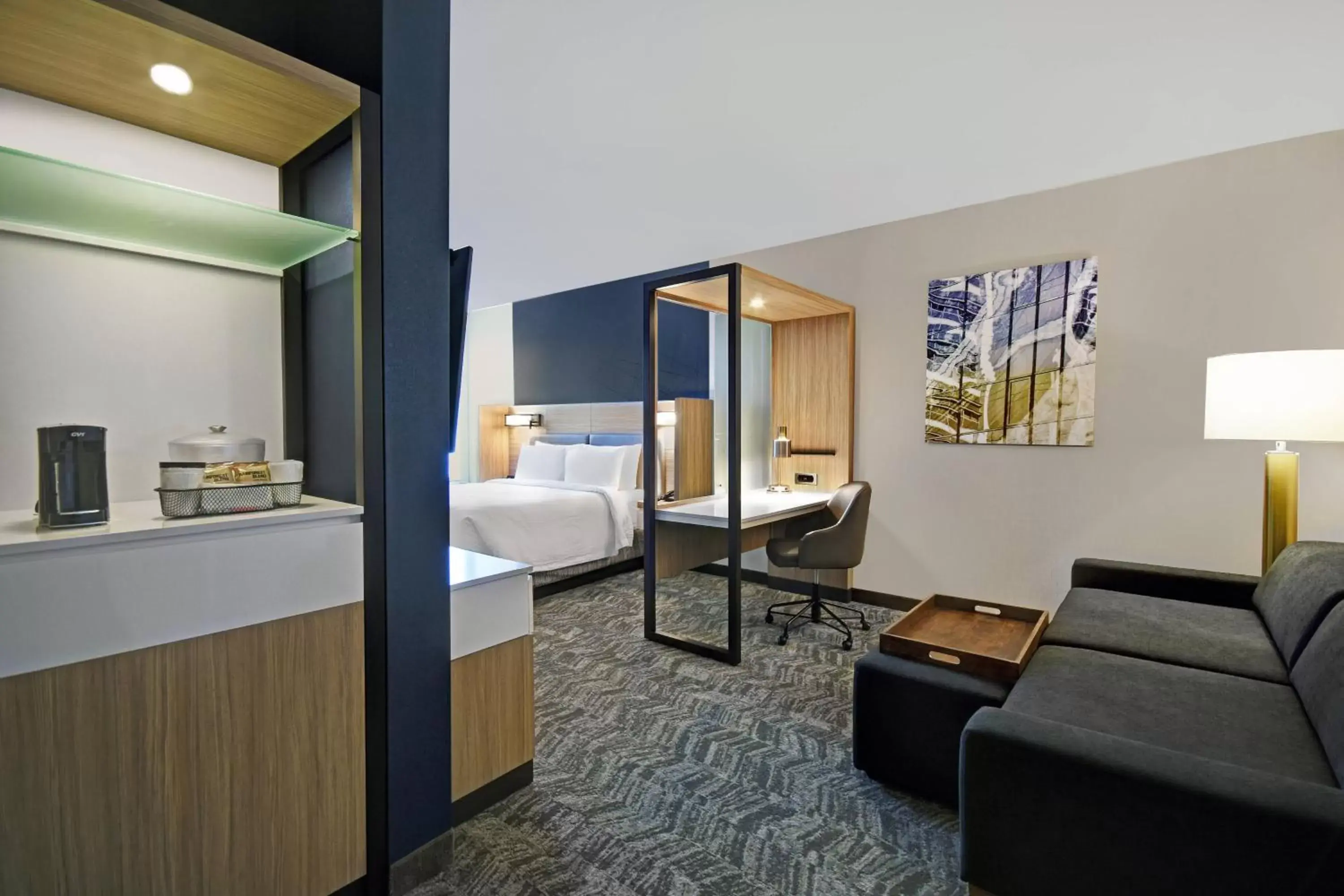 Bedroom in SpringHill Suites by Marriott St. Paul Arden Hills