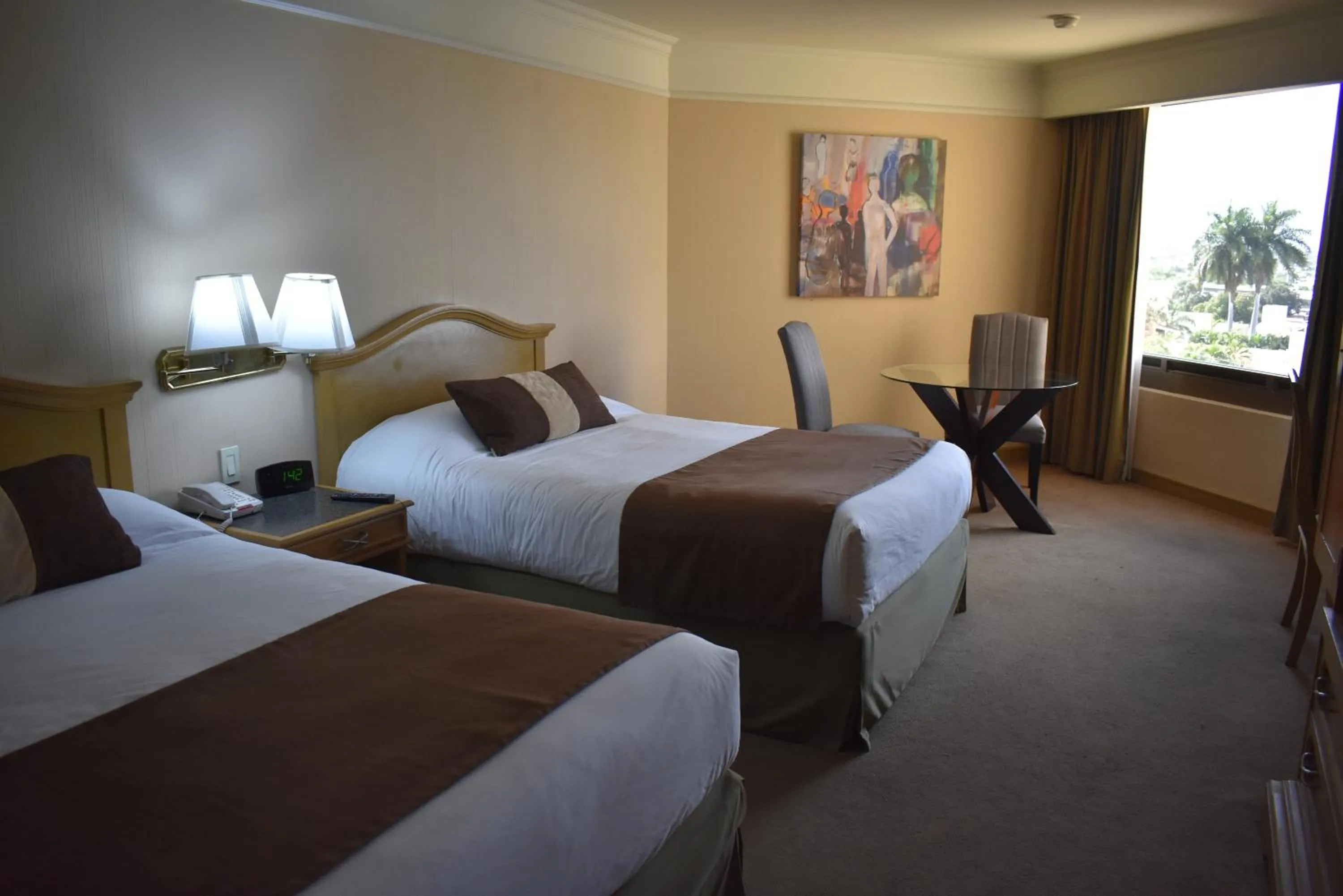 Bed in Hotel San Luis Lindavista