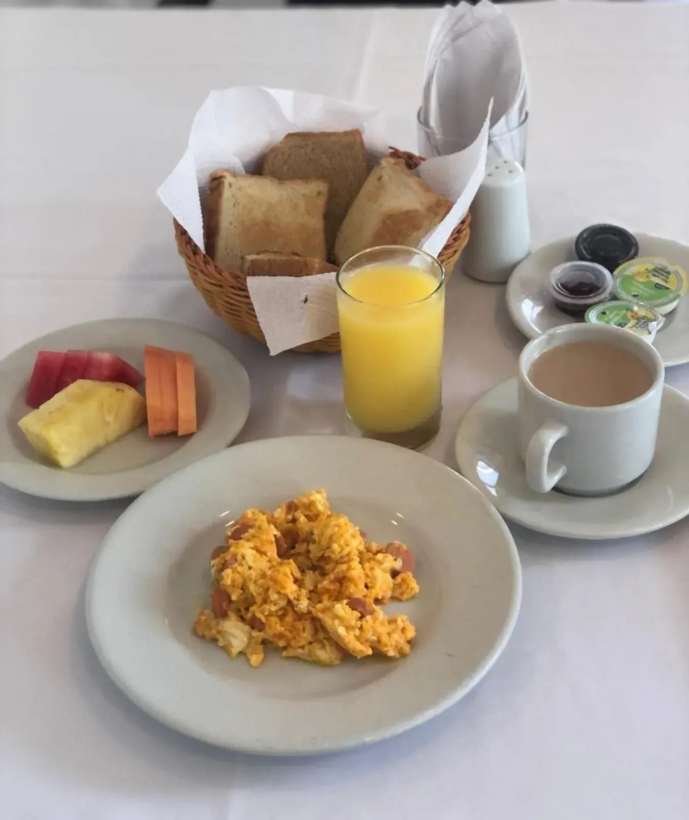 American breakfast, Breakfast in San Martin Cartagena