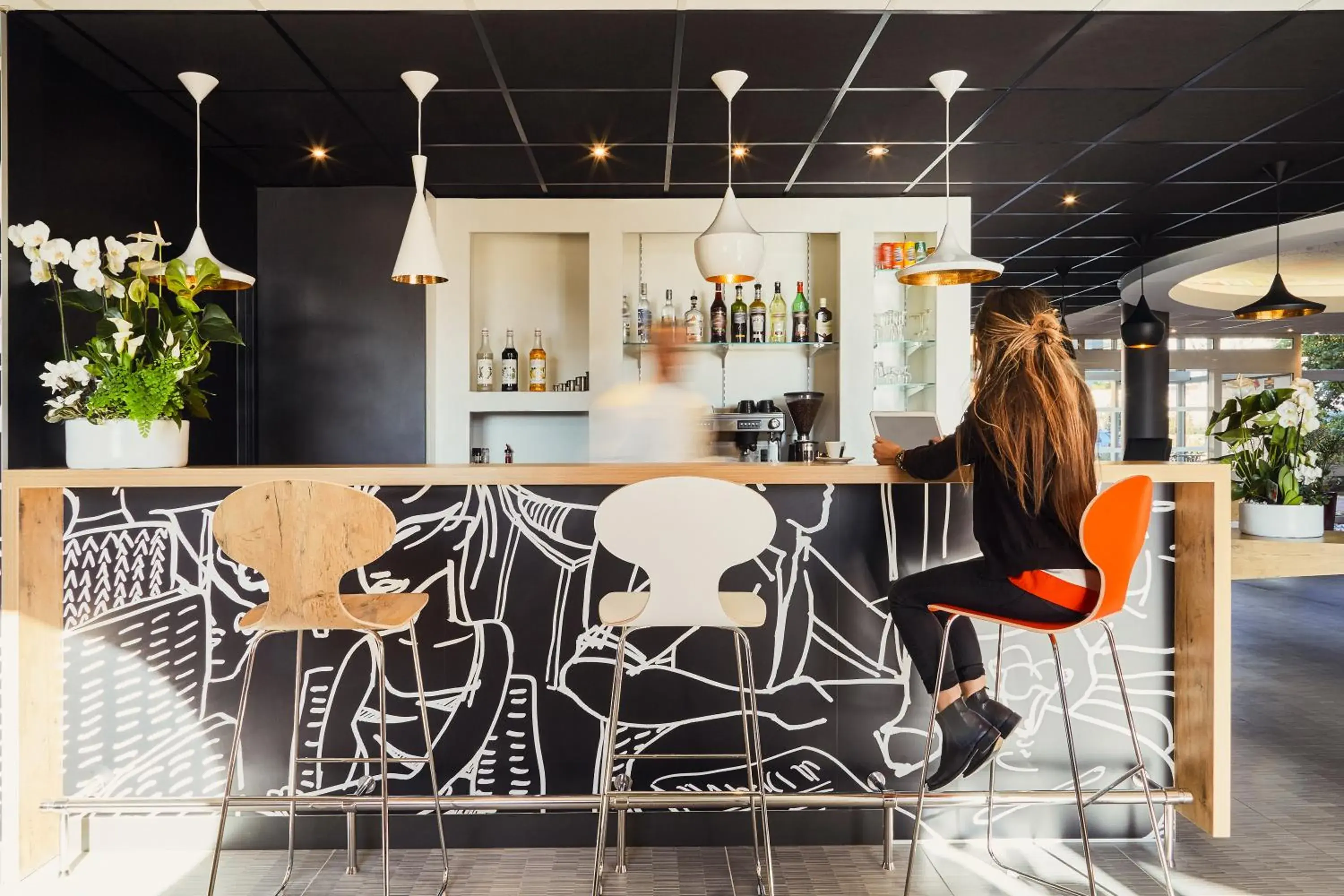Lobby or reception, Lounge/Bar in ibis La Ciotat