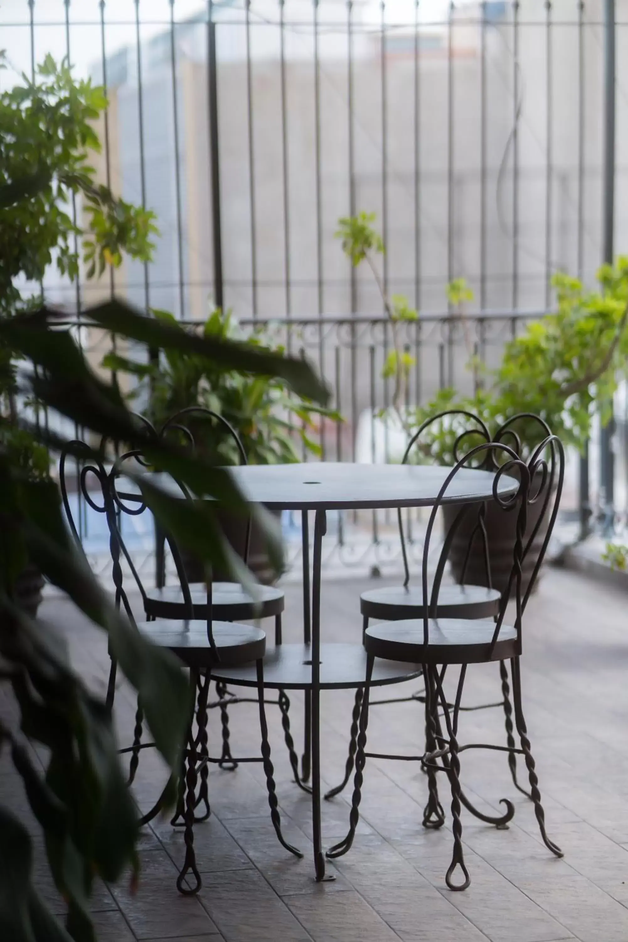 Balcony/Terrace in Hotel Santiago De Compostela - Guadalajara Centro Historico