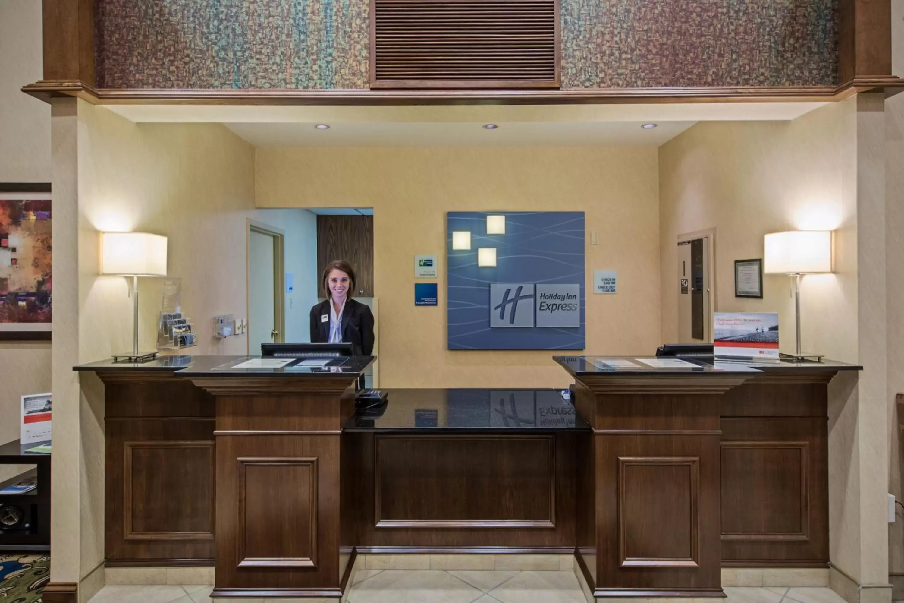 Property building, Lobby/Reception in Holiday Inn Express Meadville (I-79 Exit 147a), an IHG Hotel