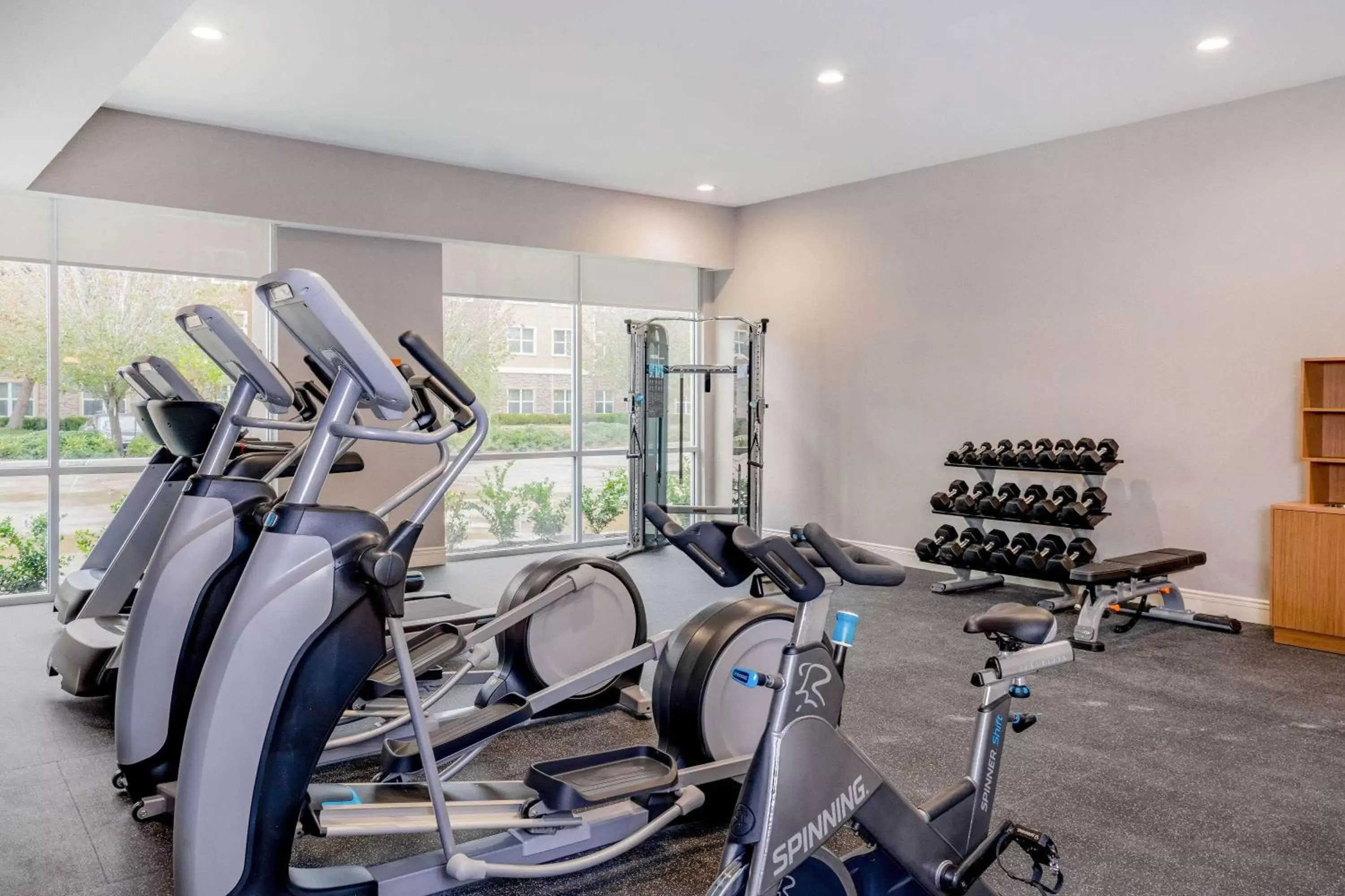 Fitness centre/facilities, Fitness Center/Facilities in La Quinta Inn & Suites Katy-Mills by Wyndham Katy