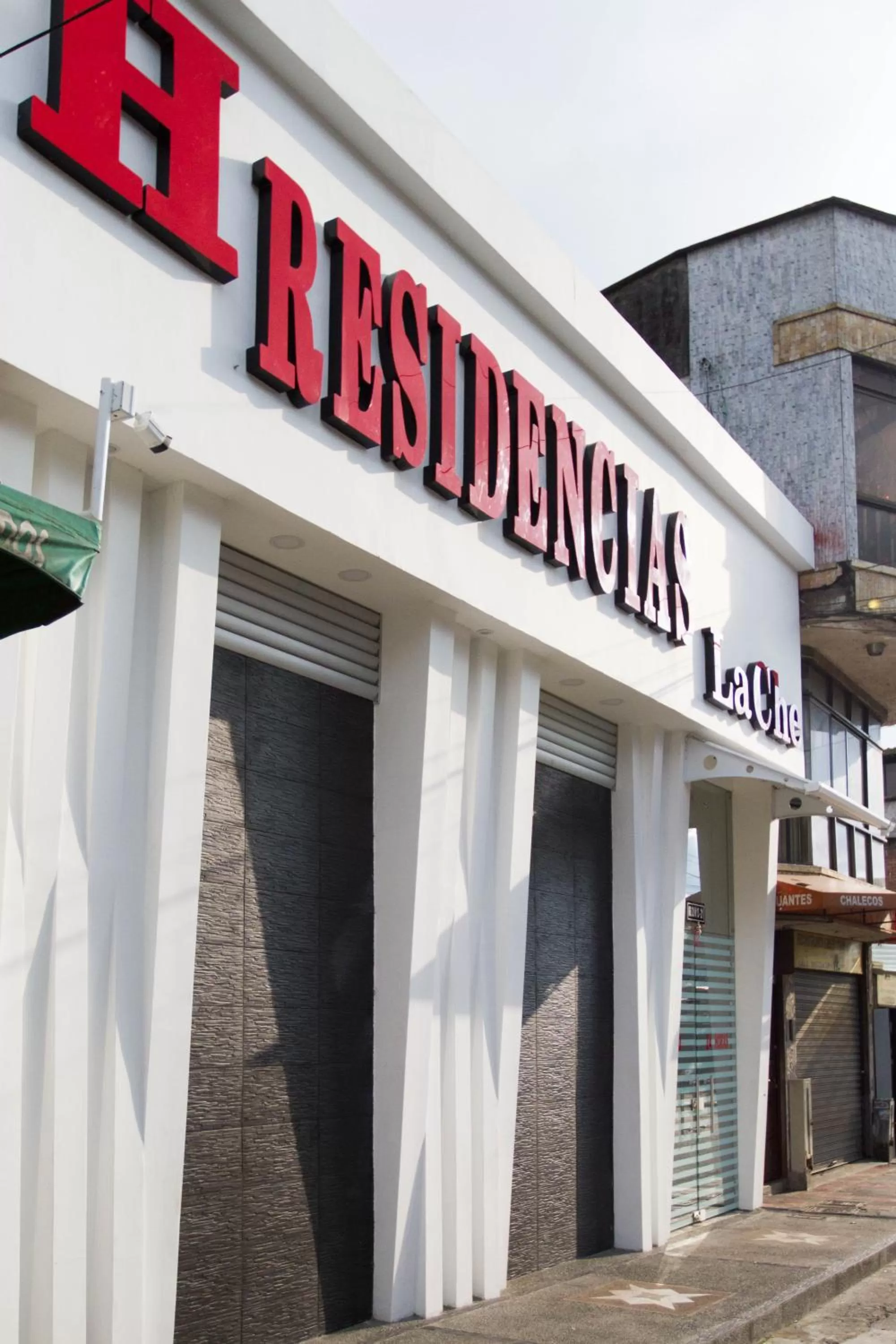 Facade/entrance in Hotel Residencias la CH