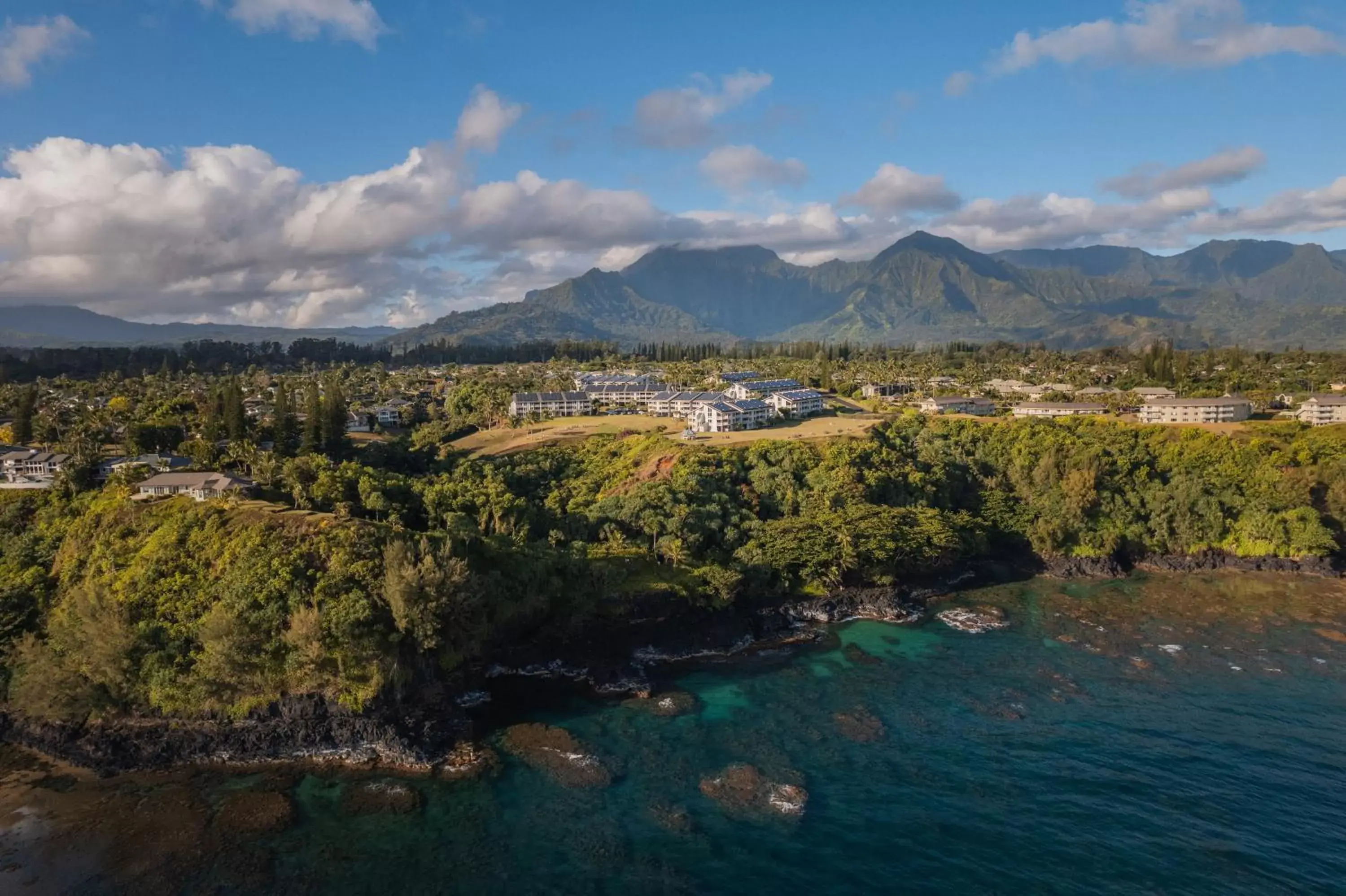 Property building, Bird's-eye View in The Cliffs at Princeville