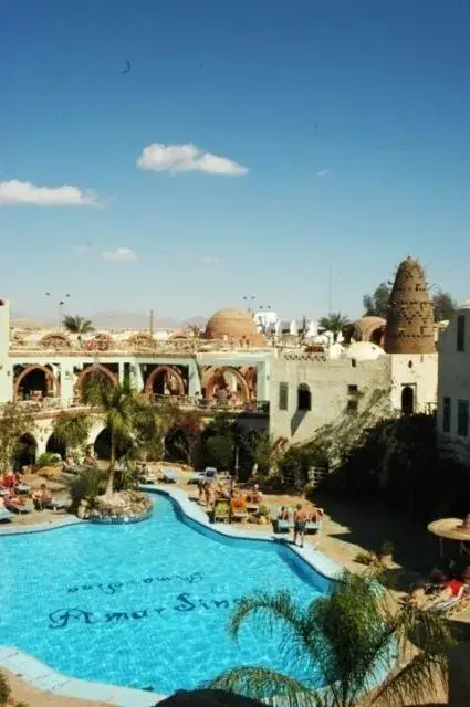 Swimming pool, Pool View in Amar Sina Boutique Egyptian Village