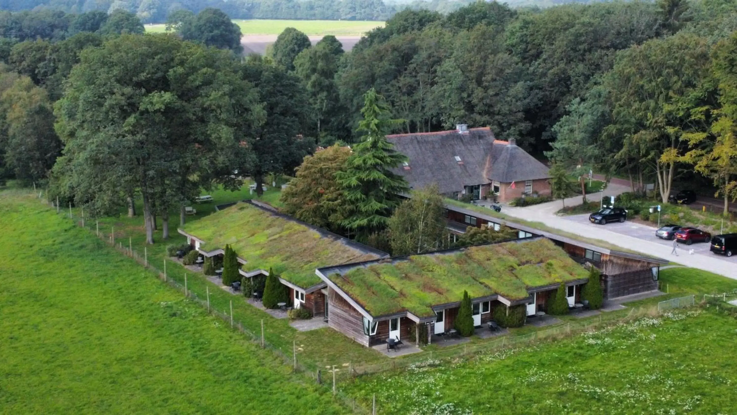 Bird's-eye View in Landhotel Diever