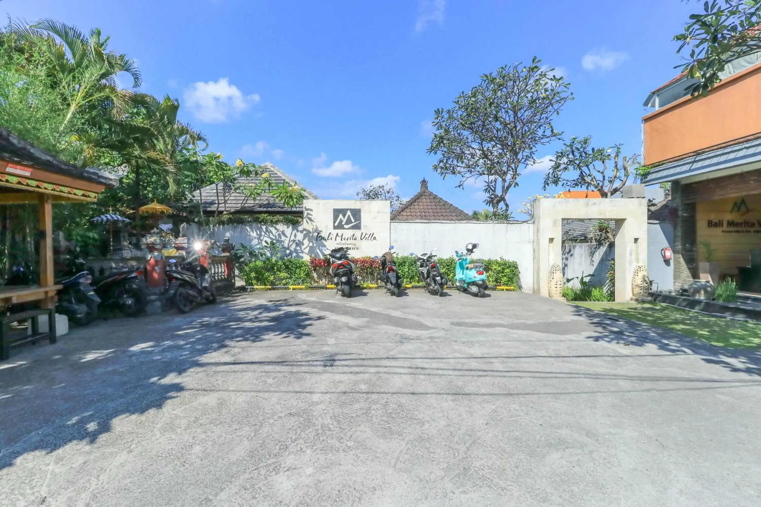 Facade/entrance, Property Building in Bali Merita Villa