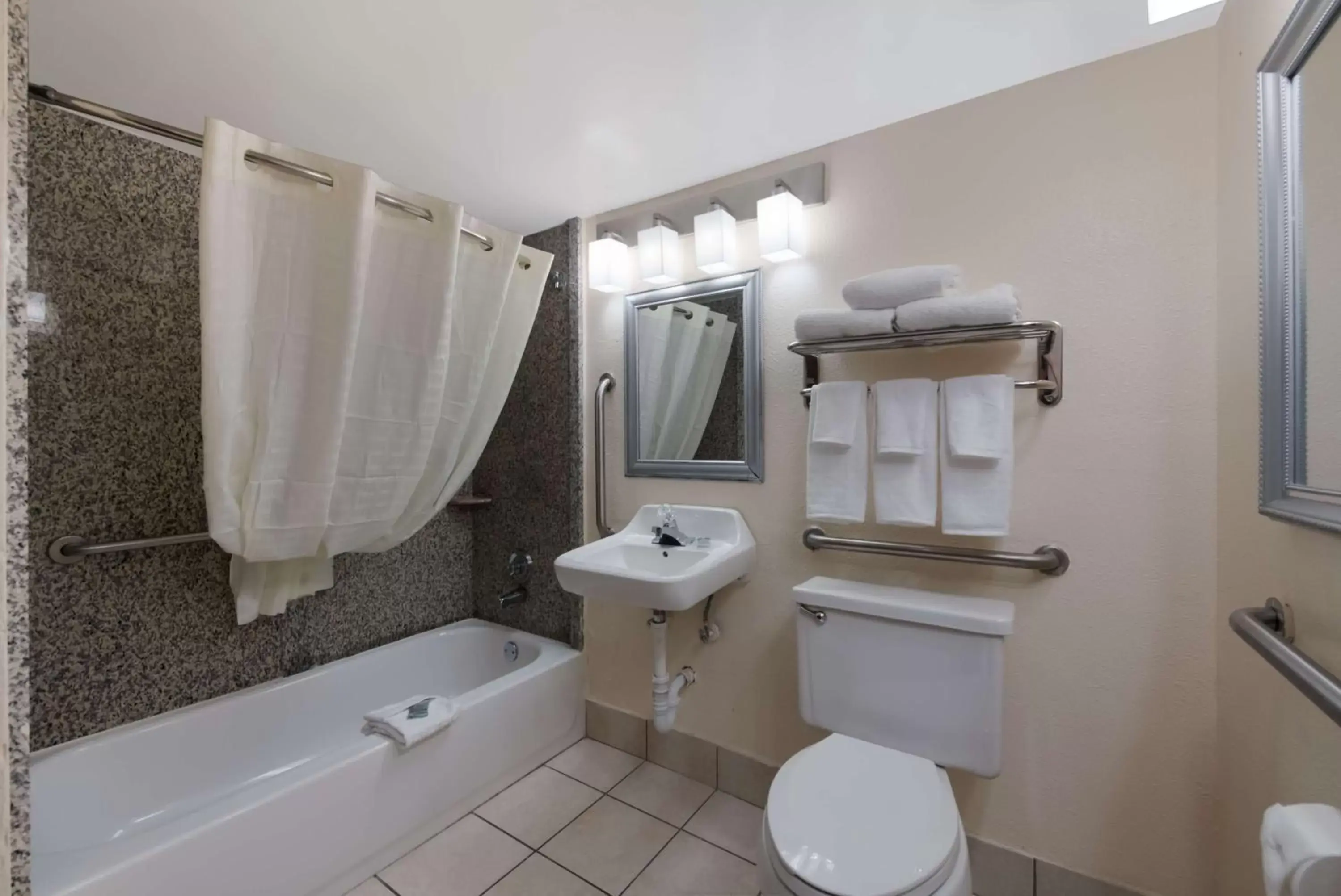 Bathroom in Best Western Hampton Coliseum Inn