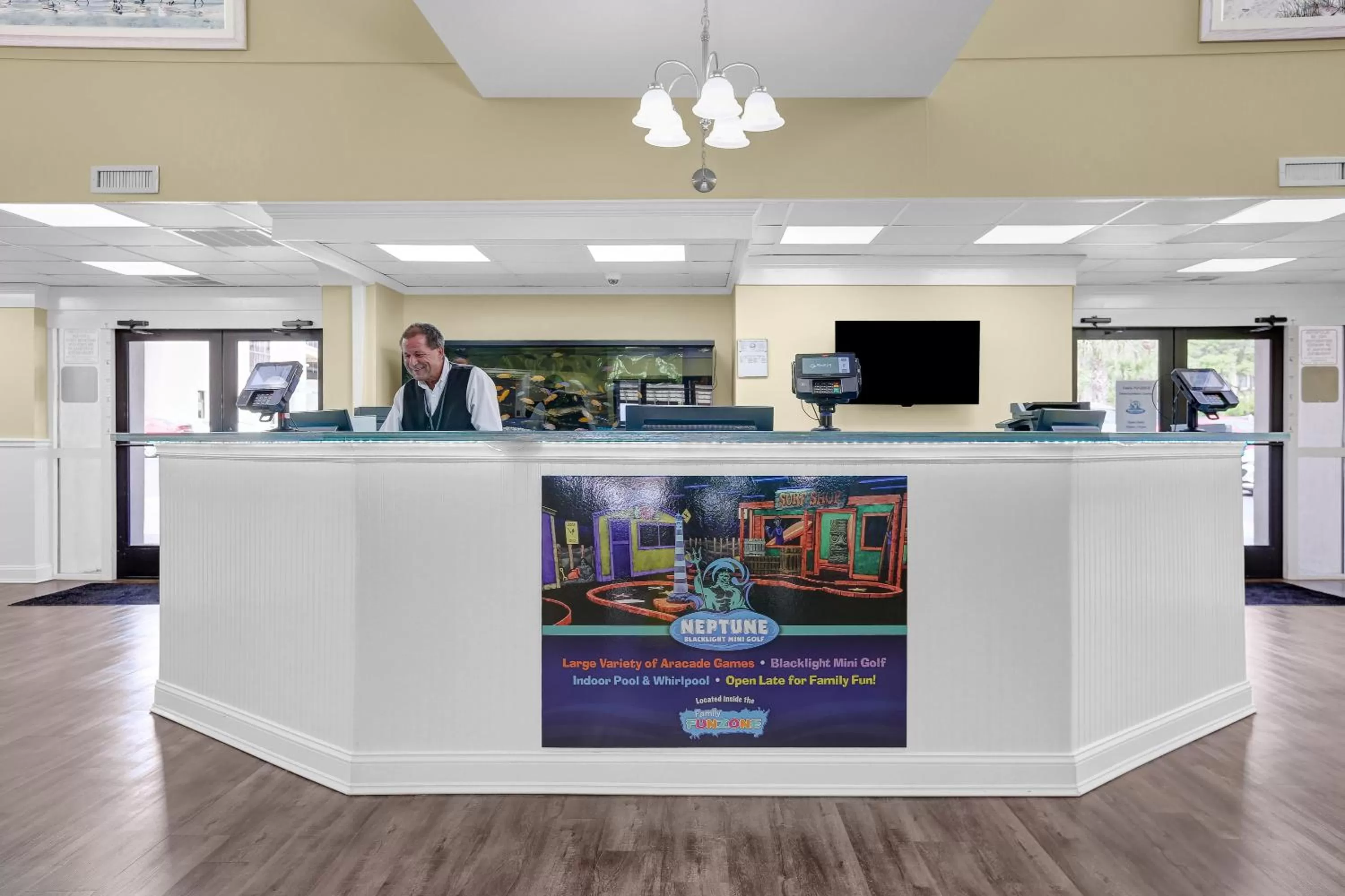 Lobby or reception in North Shore Oceanfront Resort Hotel