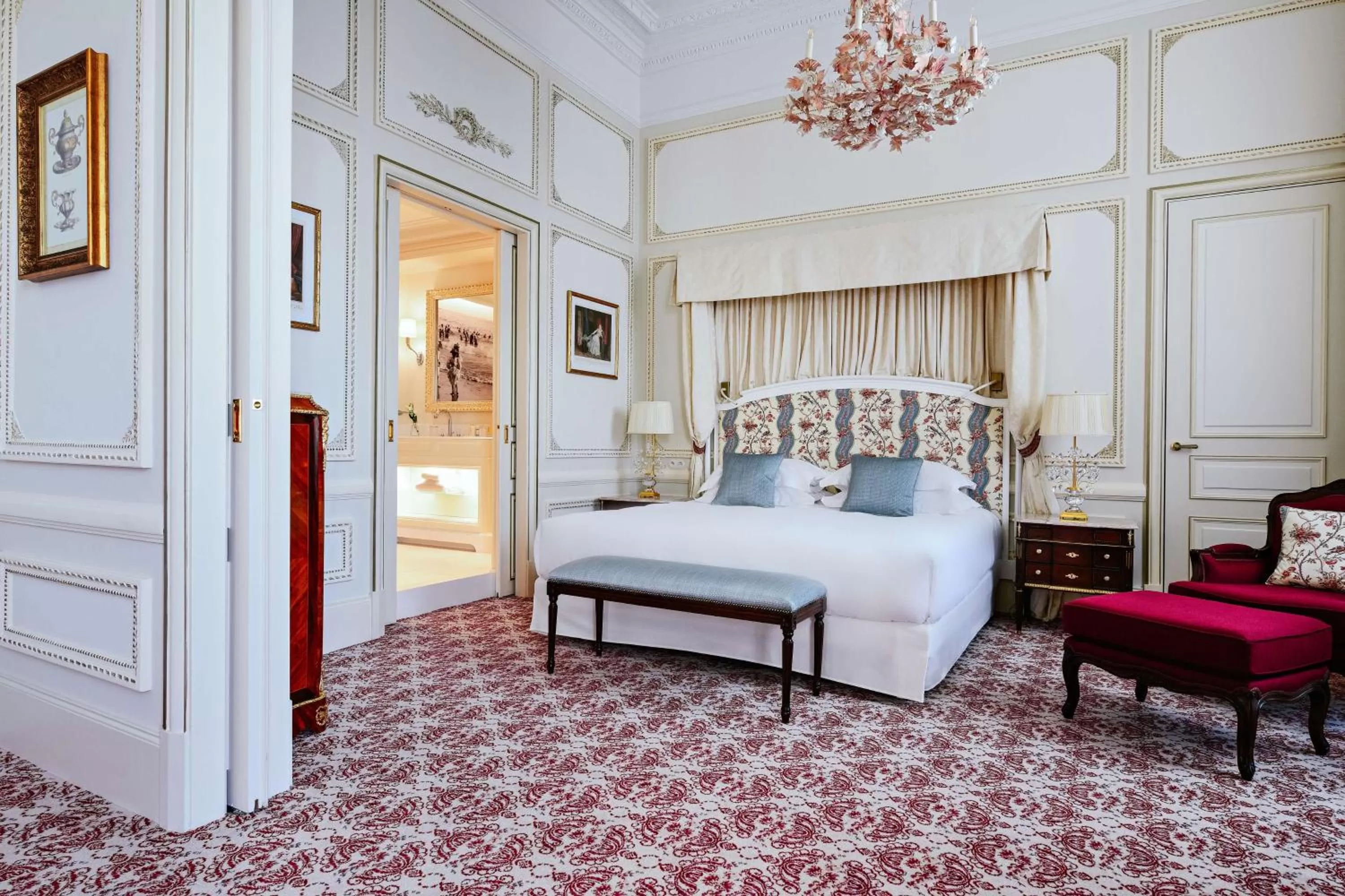 Photo of the whole room, Bed in Hôtel du Palais Biarritz, in The Unbound Collection by Hyatt