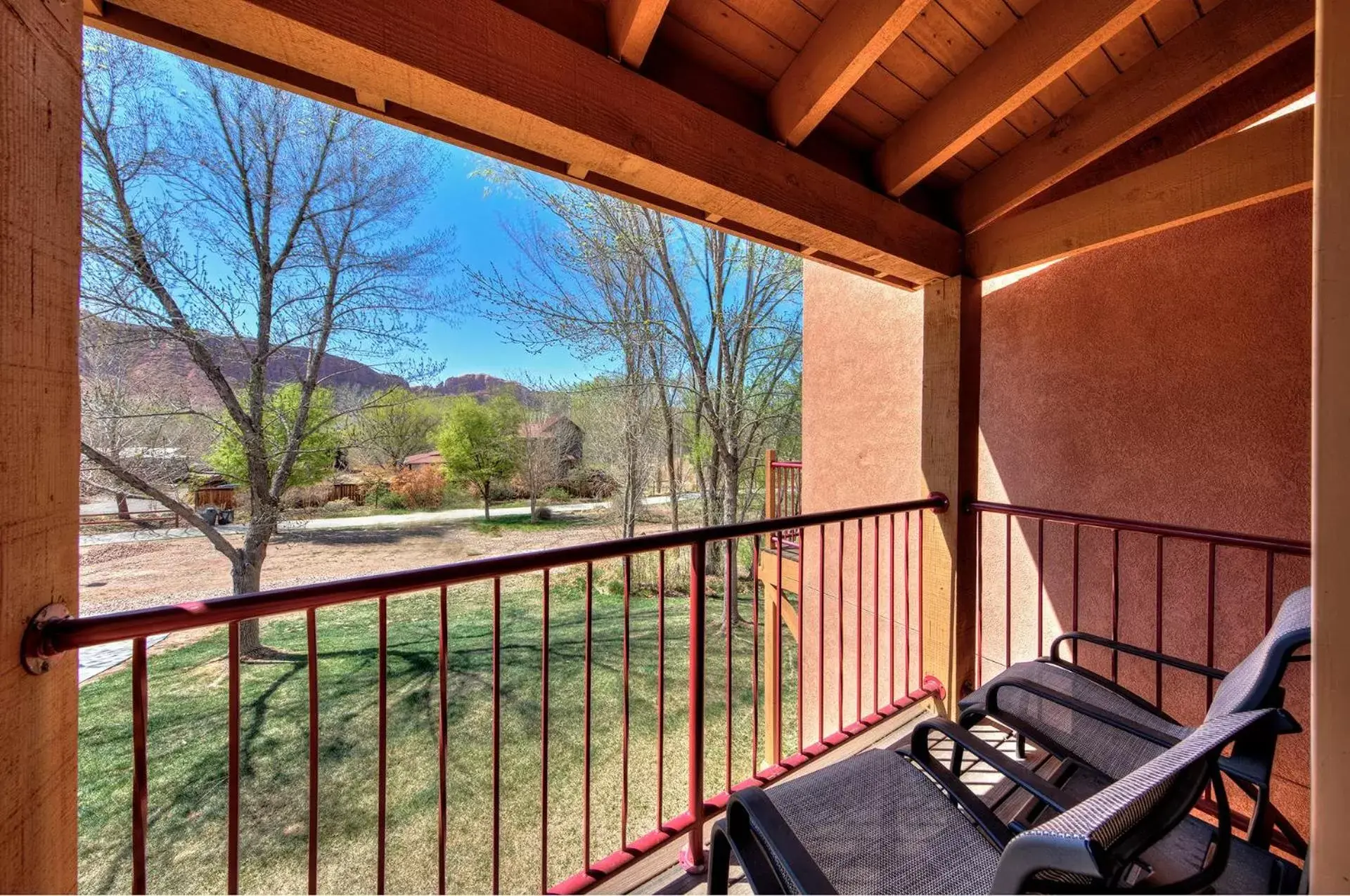 Balcony/Terrace in The Gonzo Inn