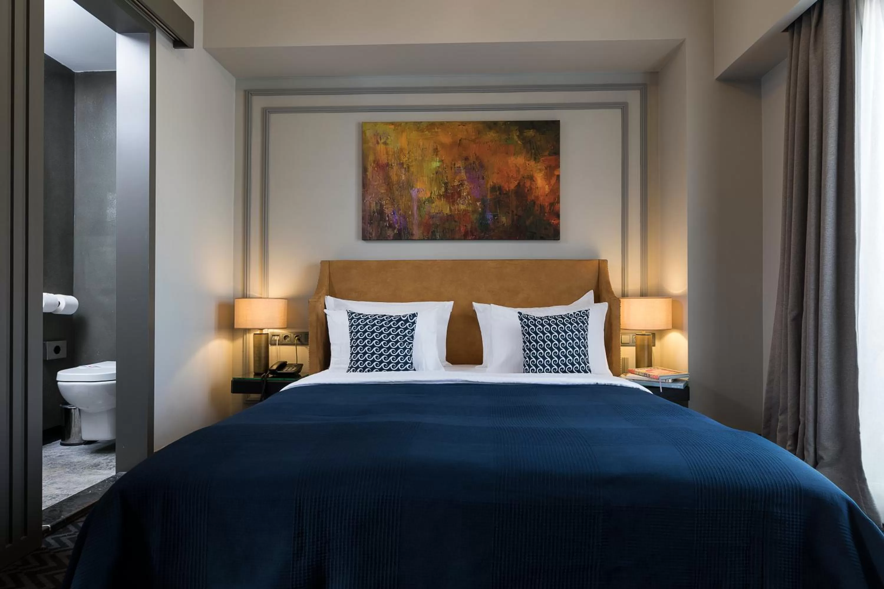 Bed in Nabu Hotel Karaköy