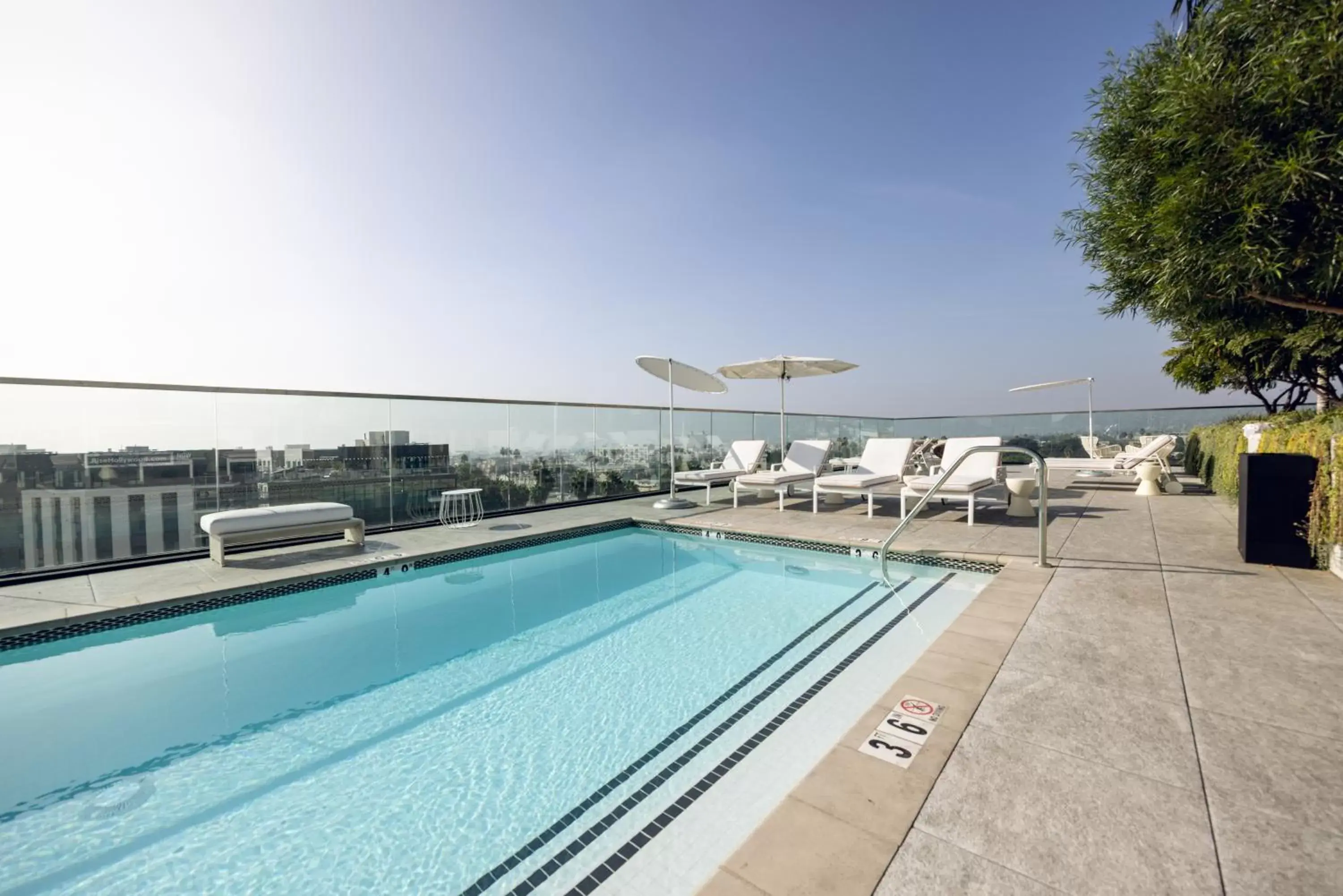 Swimming Pool in The Godfrey Hotel Hollywood