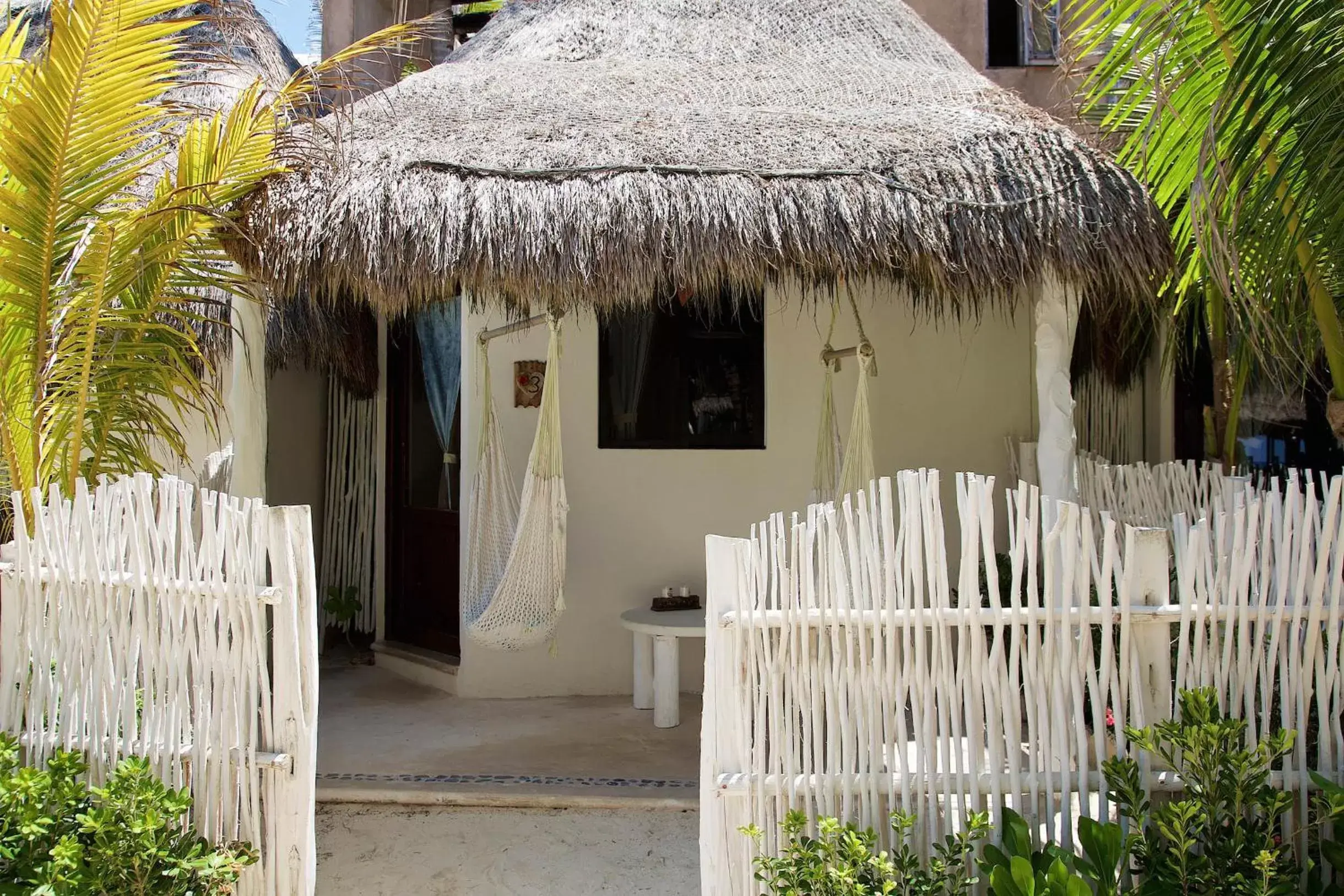 Facade/entrance, Property Building in Punta Piedra Beach Posada