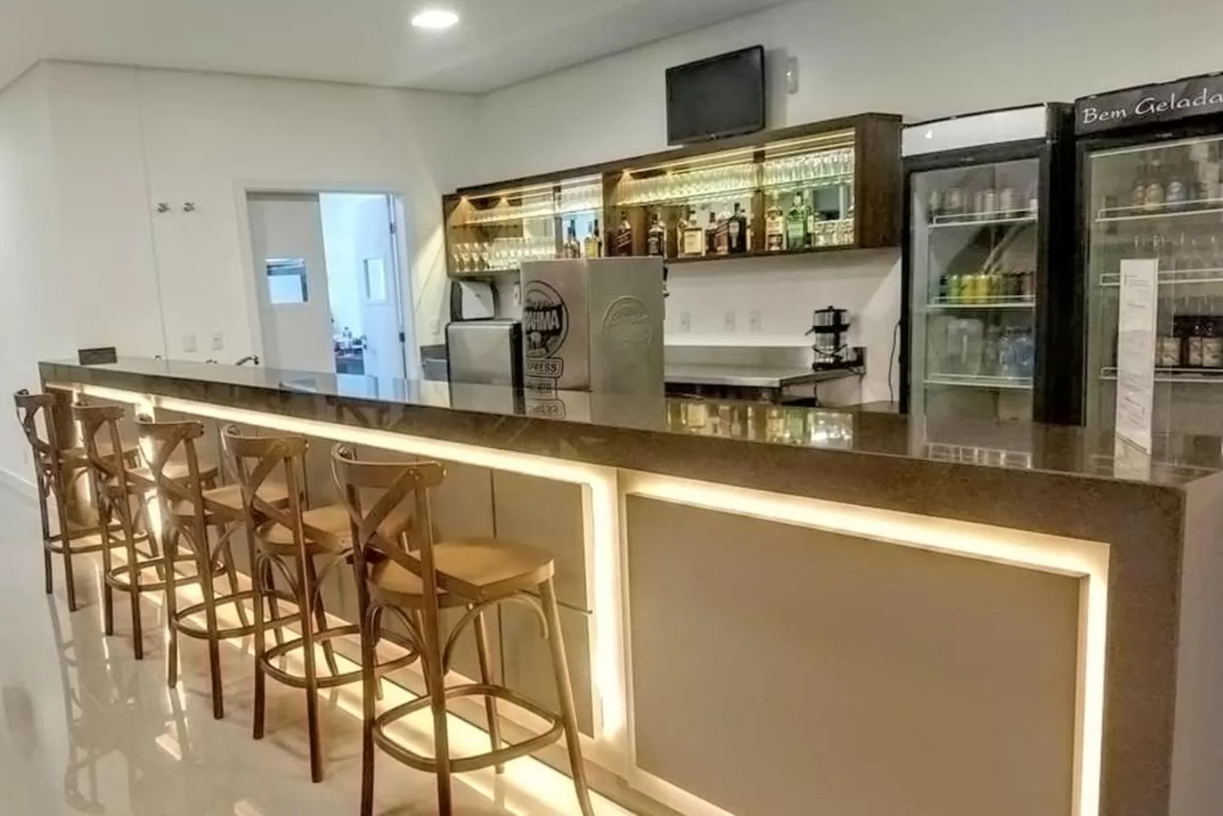 Lounge or bar in Tri Hotel Executive Indaial