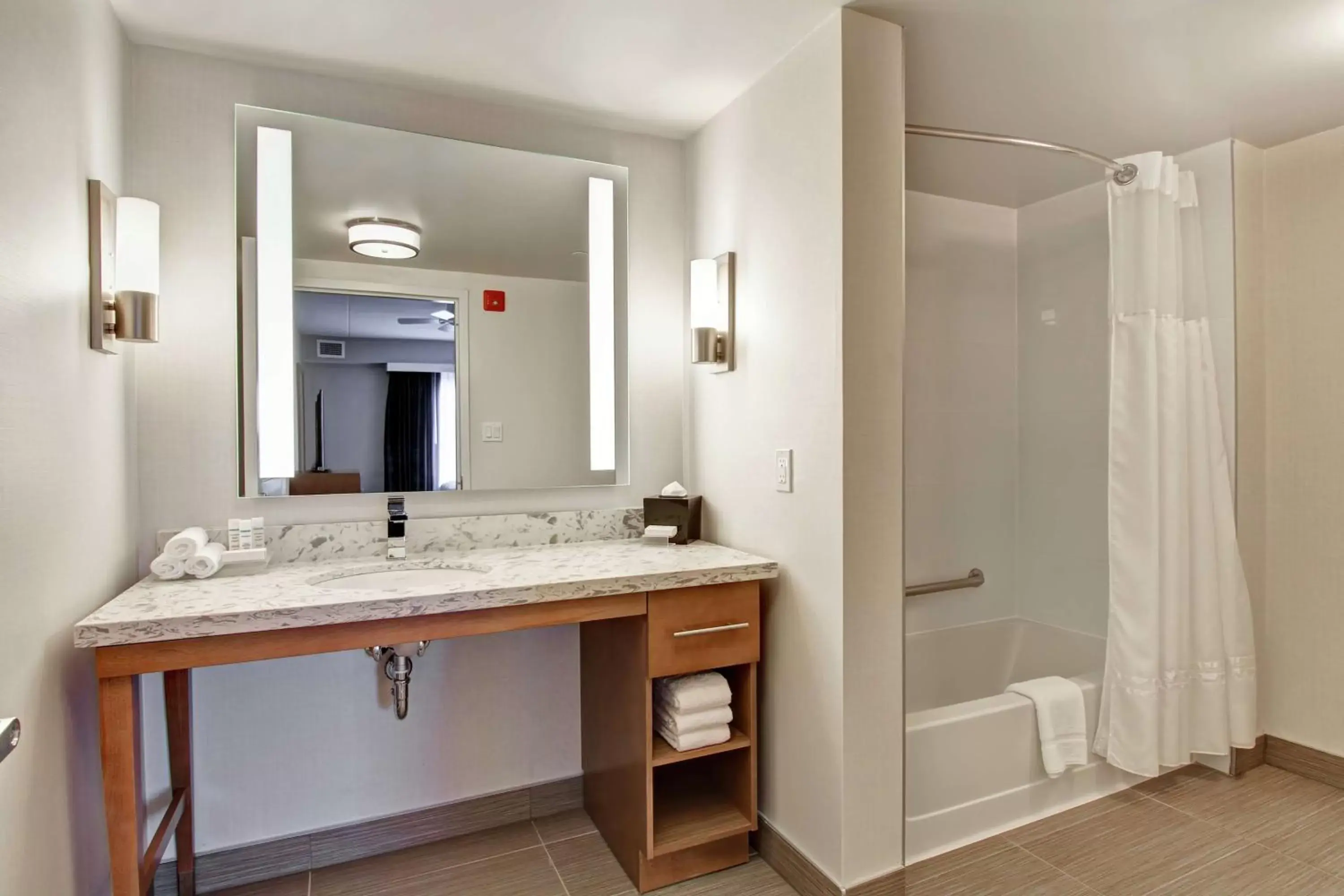 Bathroom in Homewood Suites By Hilton Ottawa Kanata