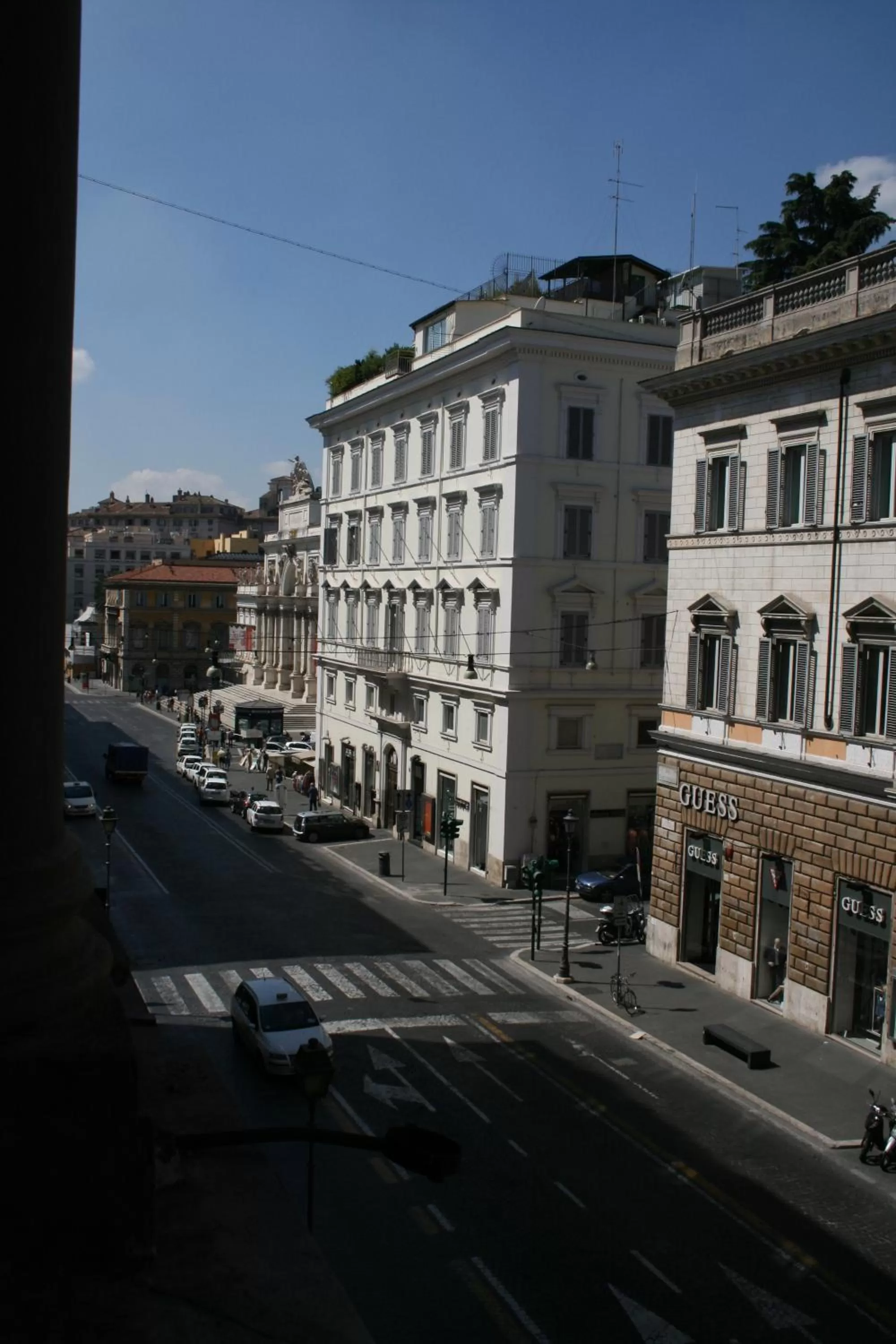 Facade/entrance in Hotel St. Moritz
