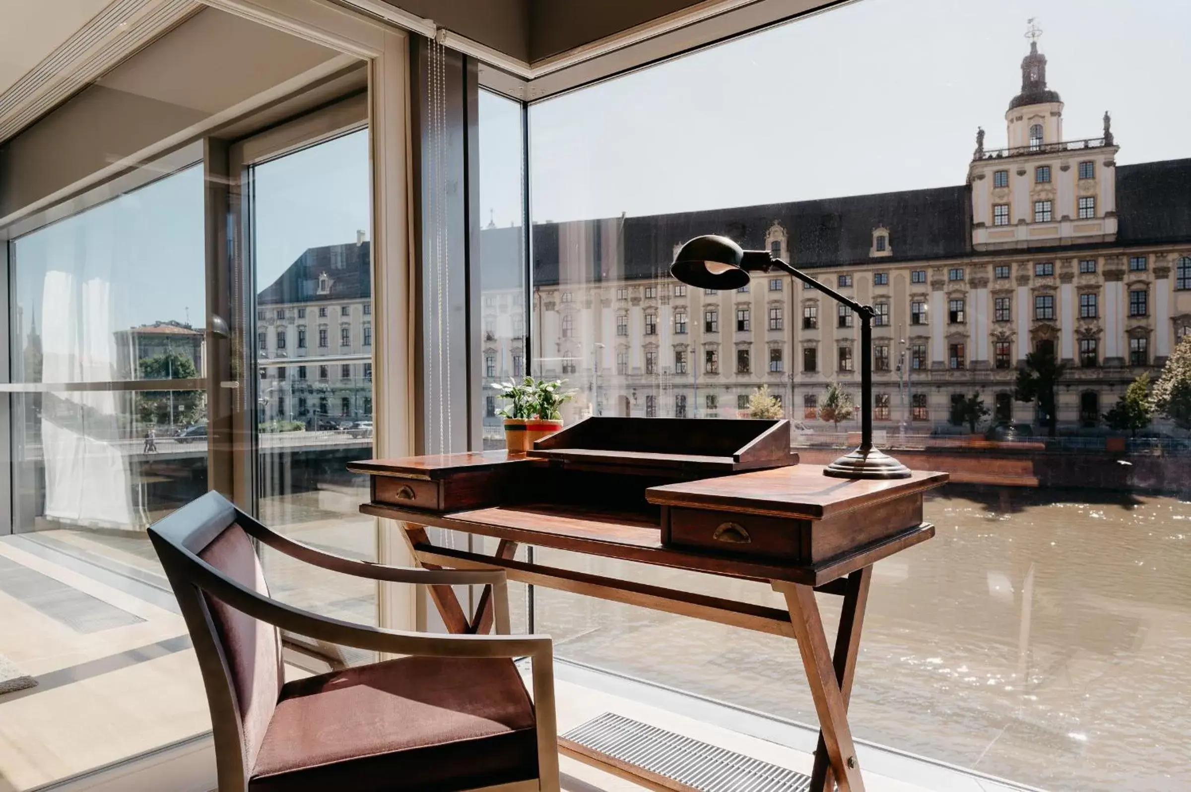 City view in EXCLUSIVE Aparthotel MARINA City view in EXCLUSIVE Aparthotel MARINA