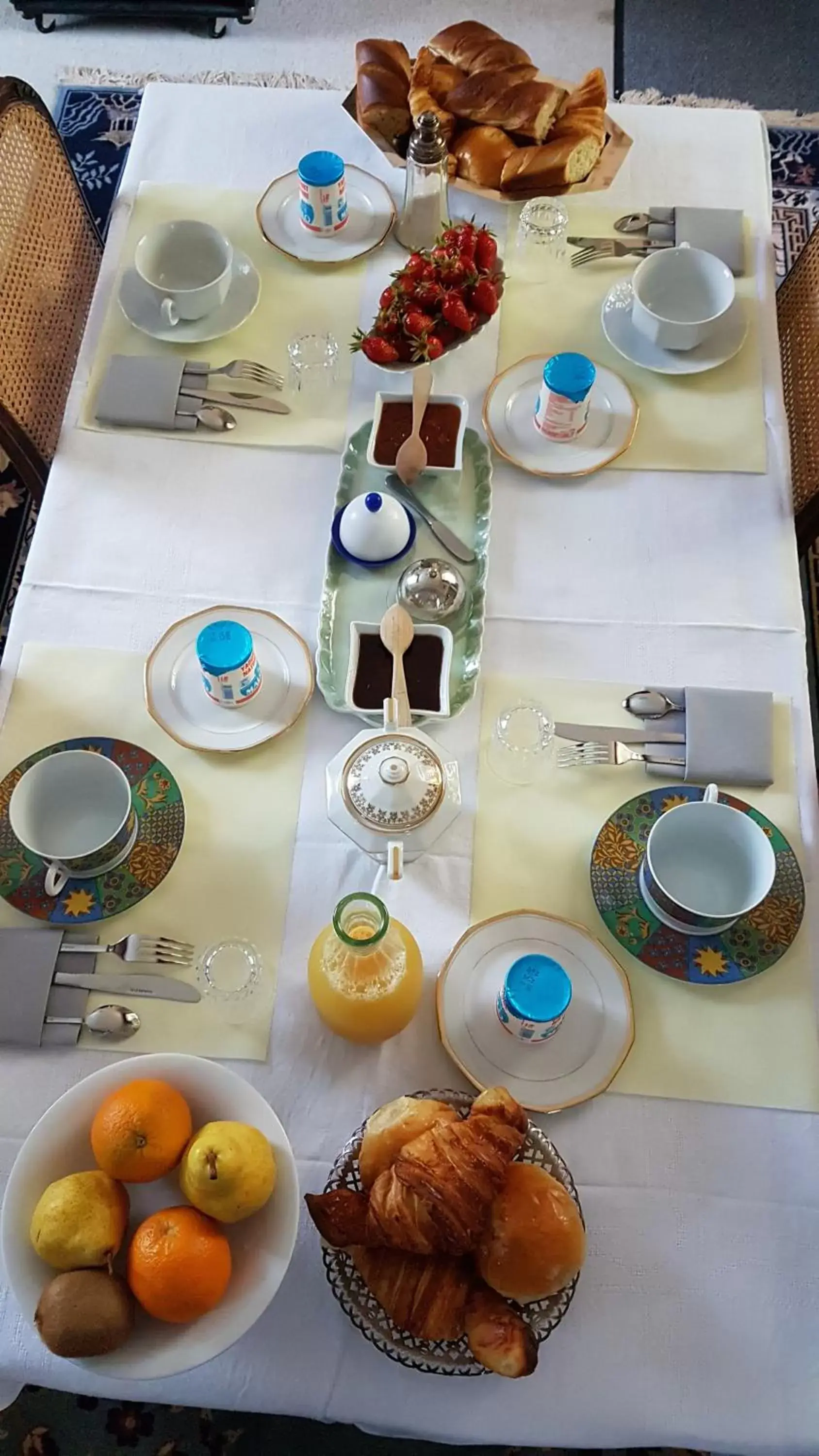 Continental breakfast, Breakfast in Le Manoir de la Bigotière