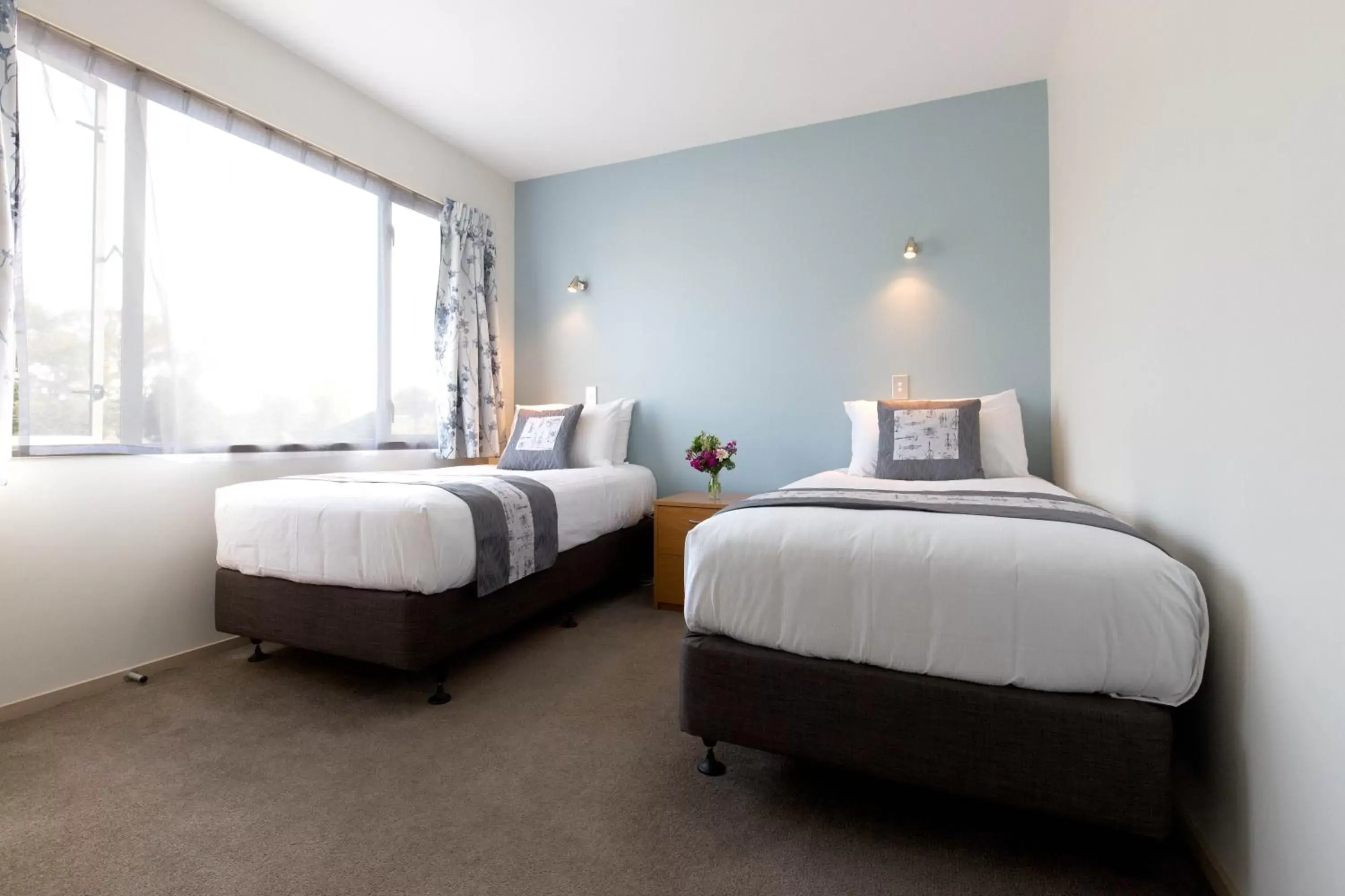 Bedroom, Bed in Riccarton Motor Lodge