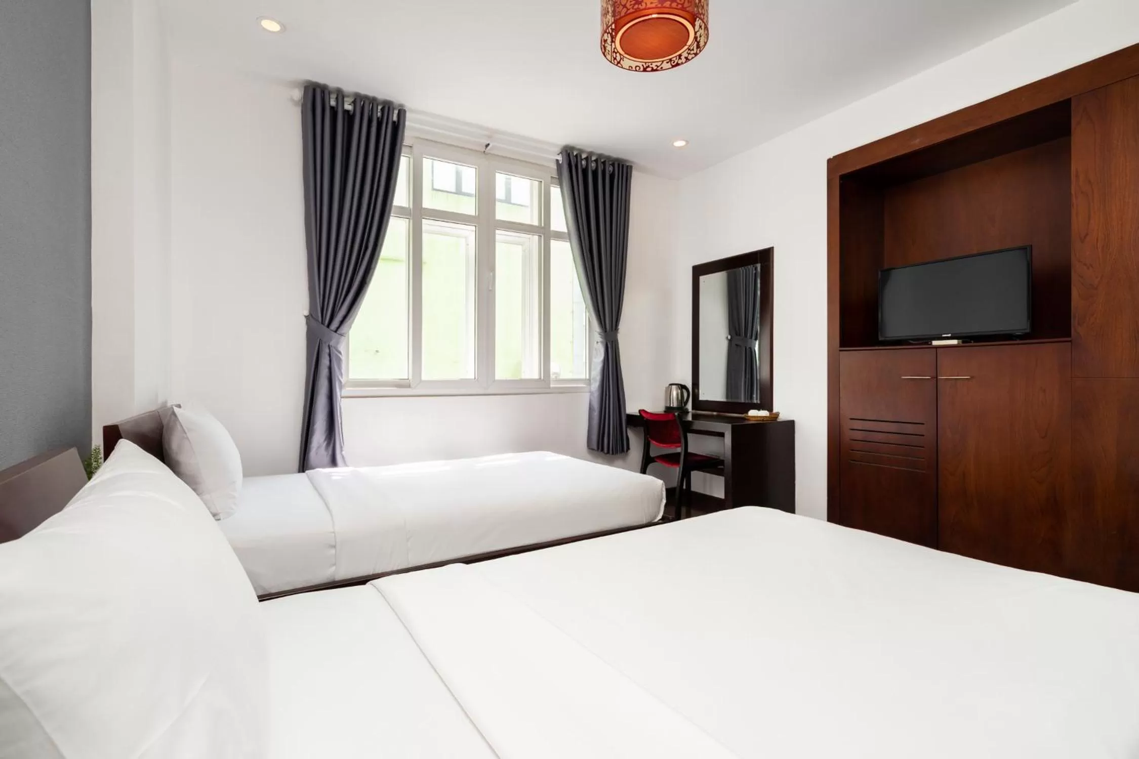 Bed in A&A Toronto Hotel