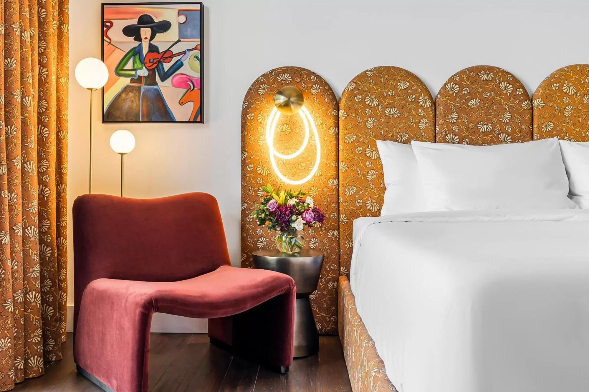 Bedroom in Gruene River Inn