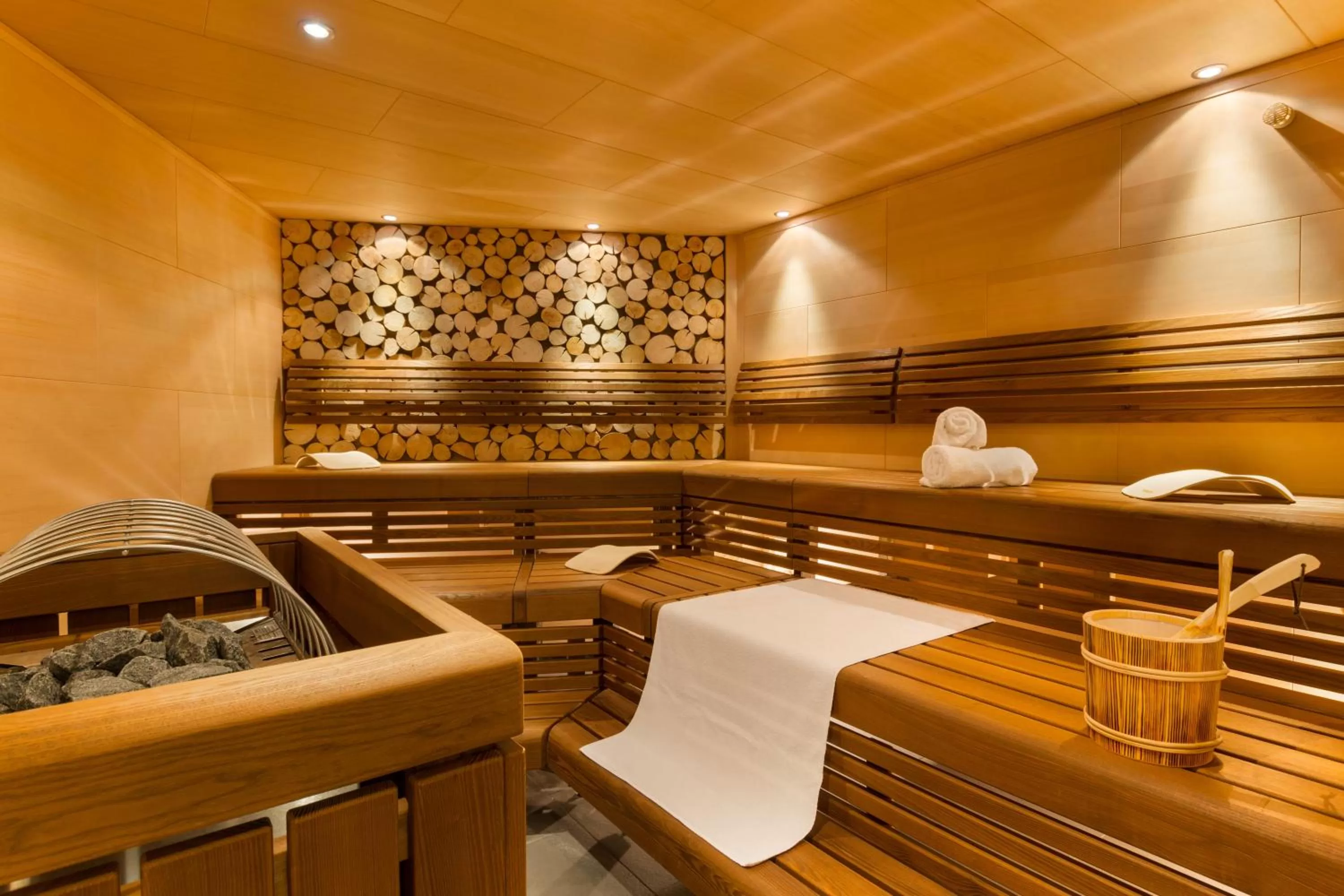 Sauna in Sporthotel Cristall