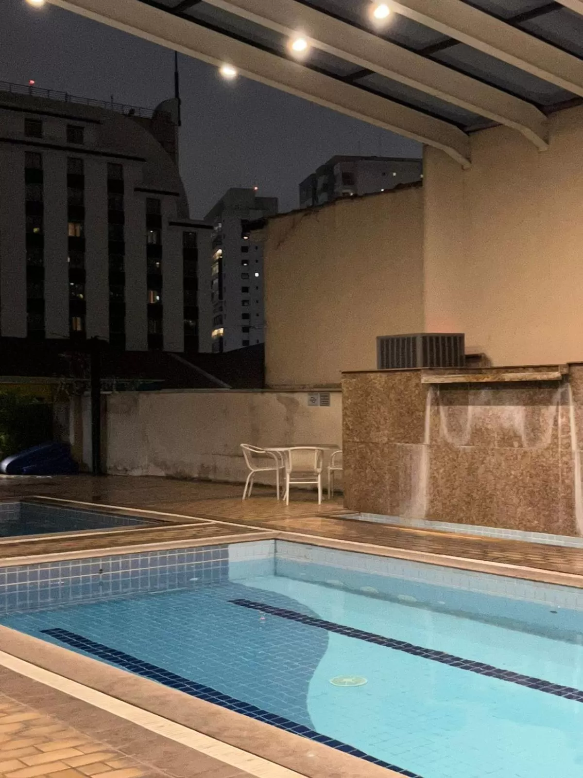 Swimming Pool in Lindo Flat ao Lado do Aeroporto de Congonhas