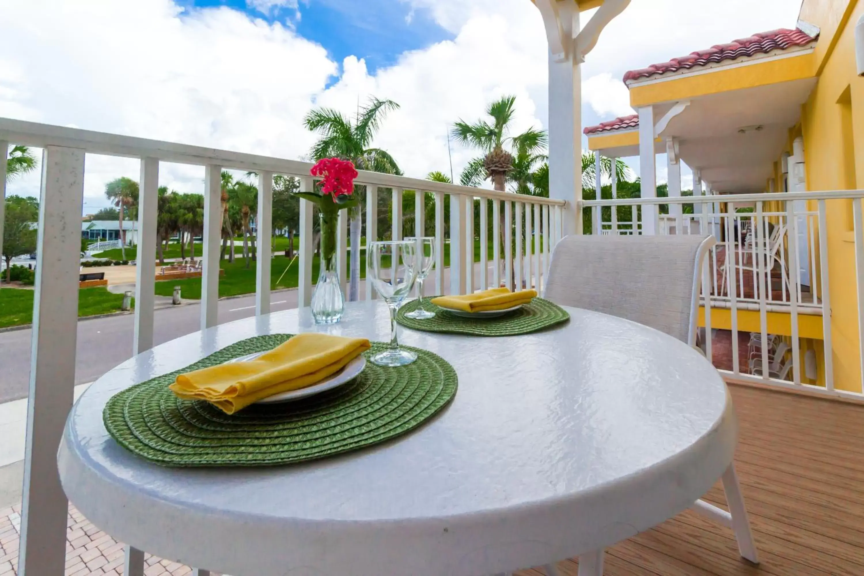 Balcony/Terrace in Inn at the Beach-Venice Florida