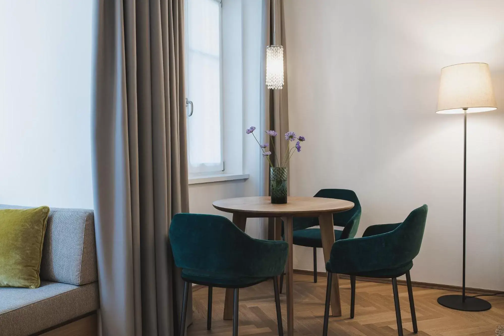 Living room, Dining Area in Kuntino Suites