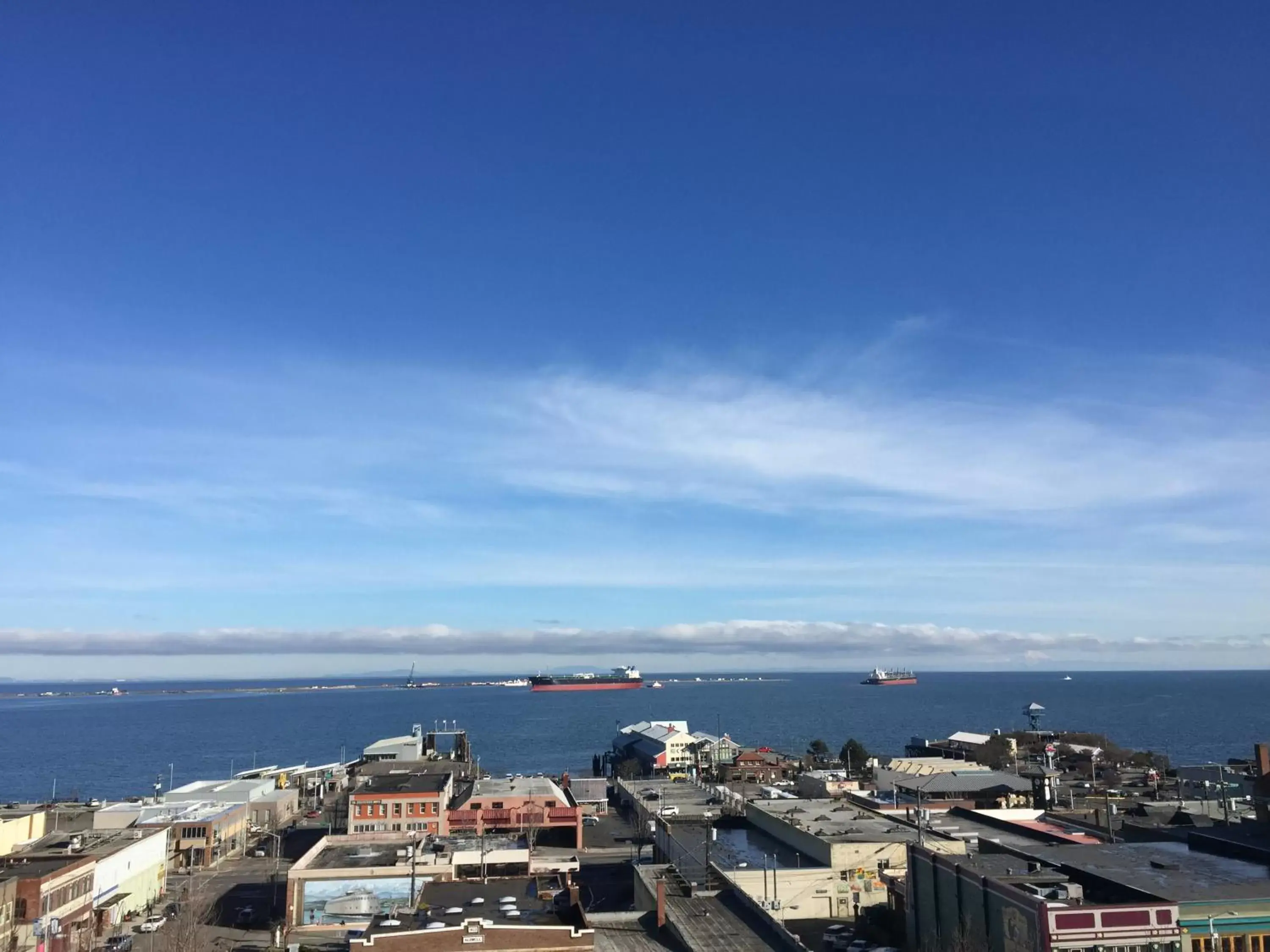 View (from property/room), Bird's-eye View in Port Angeles Inn