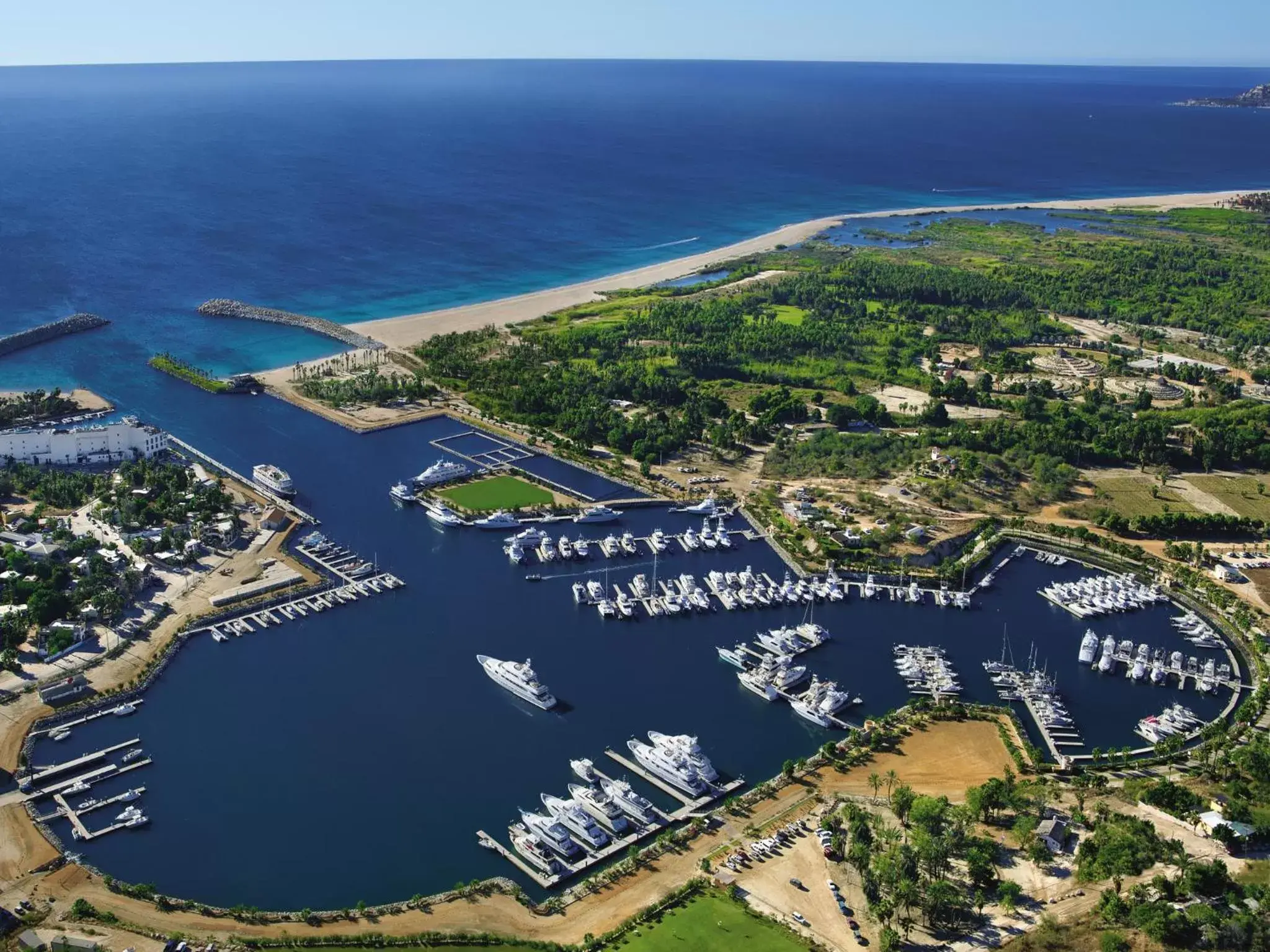 View (from property/room), Bird's-eye View in Secrets Puerto Los Cabos Golf & Spa18+