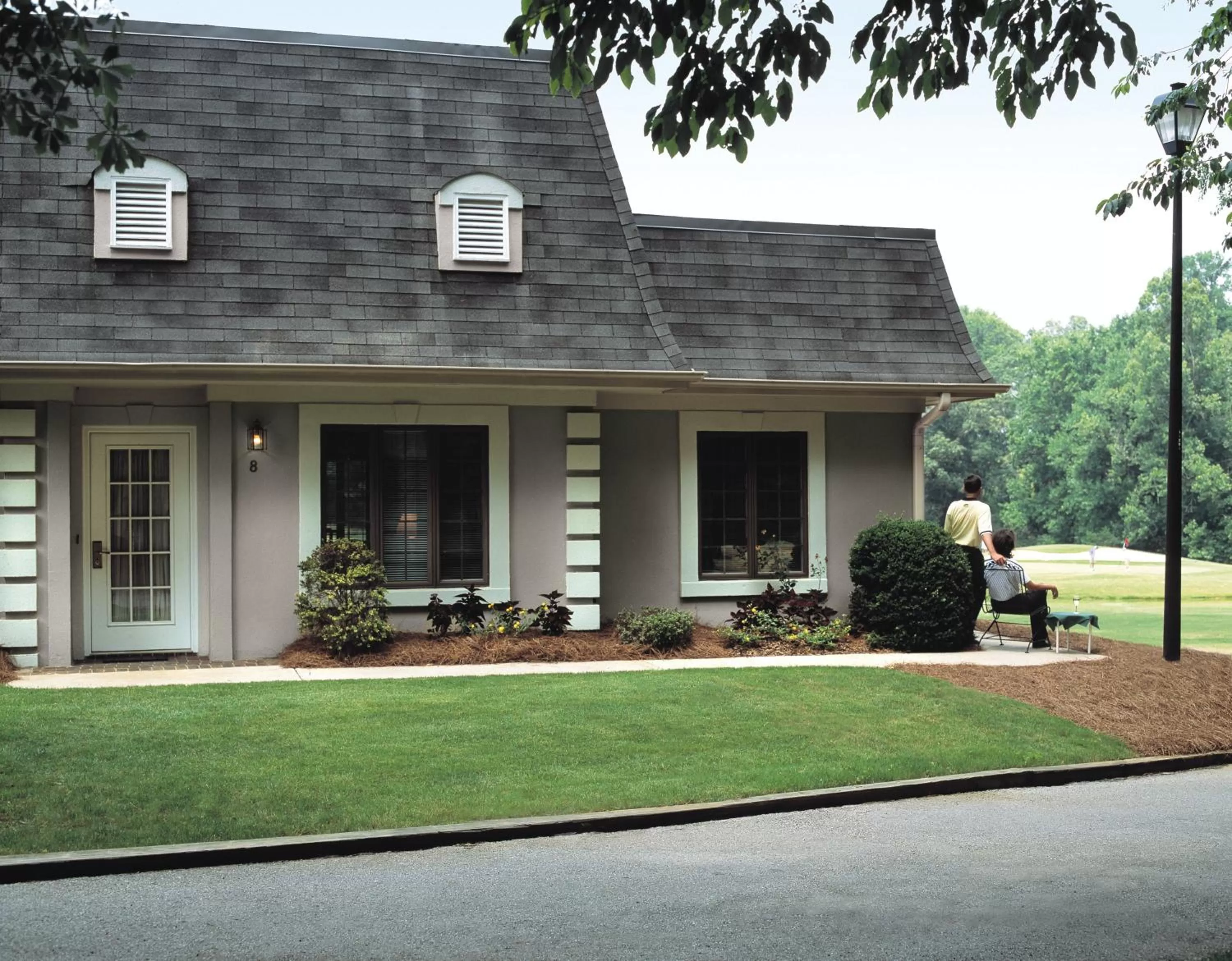 Facade/entrance in Chateau Elan Winery
