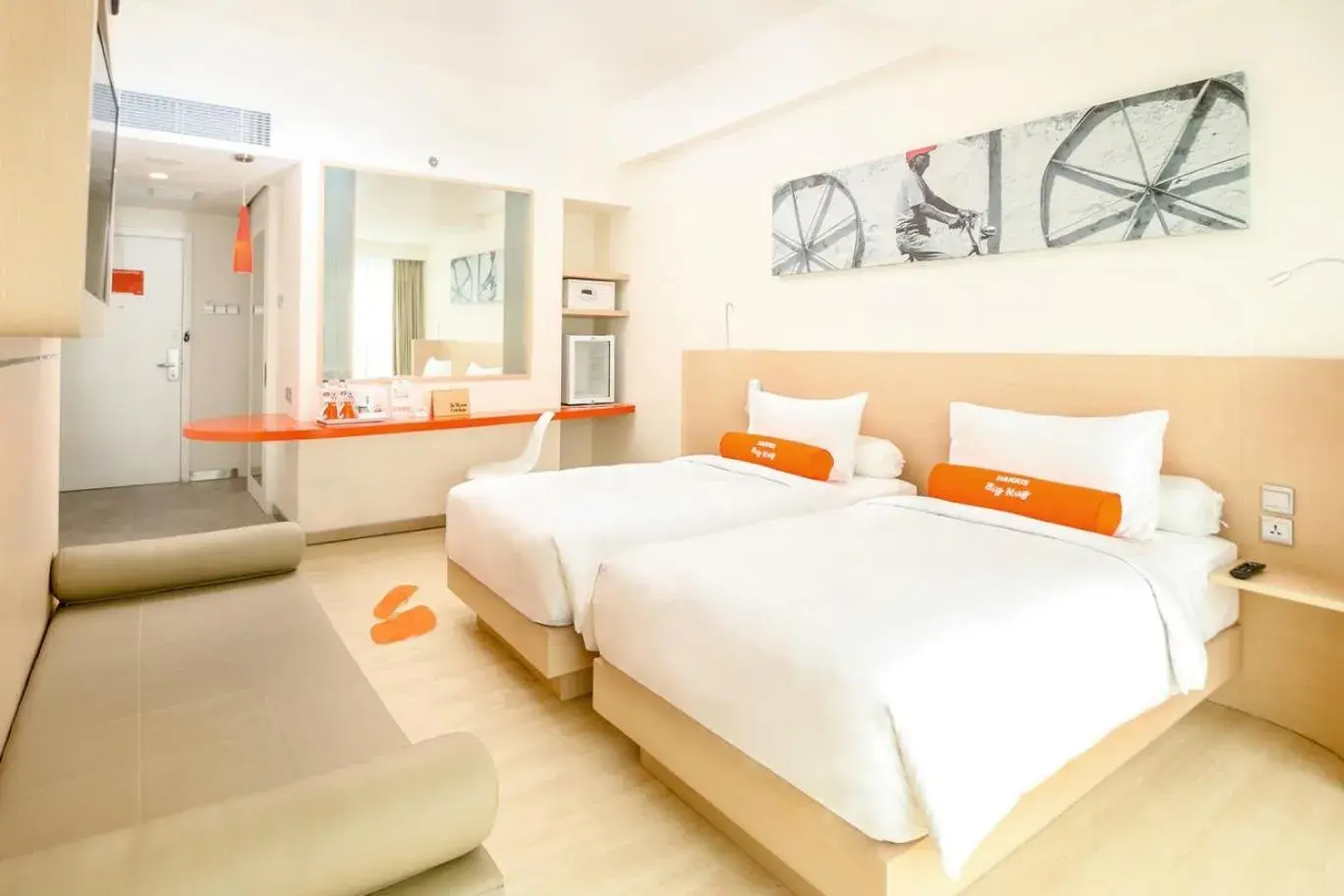 Bedroom, Bed in HARRIS Hotel Sentraland