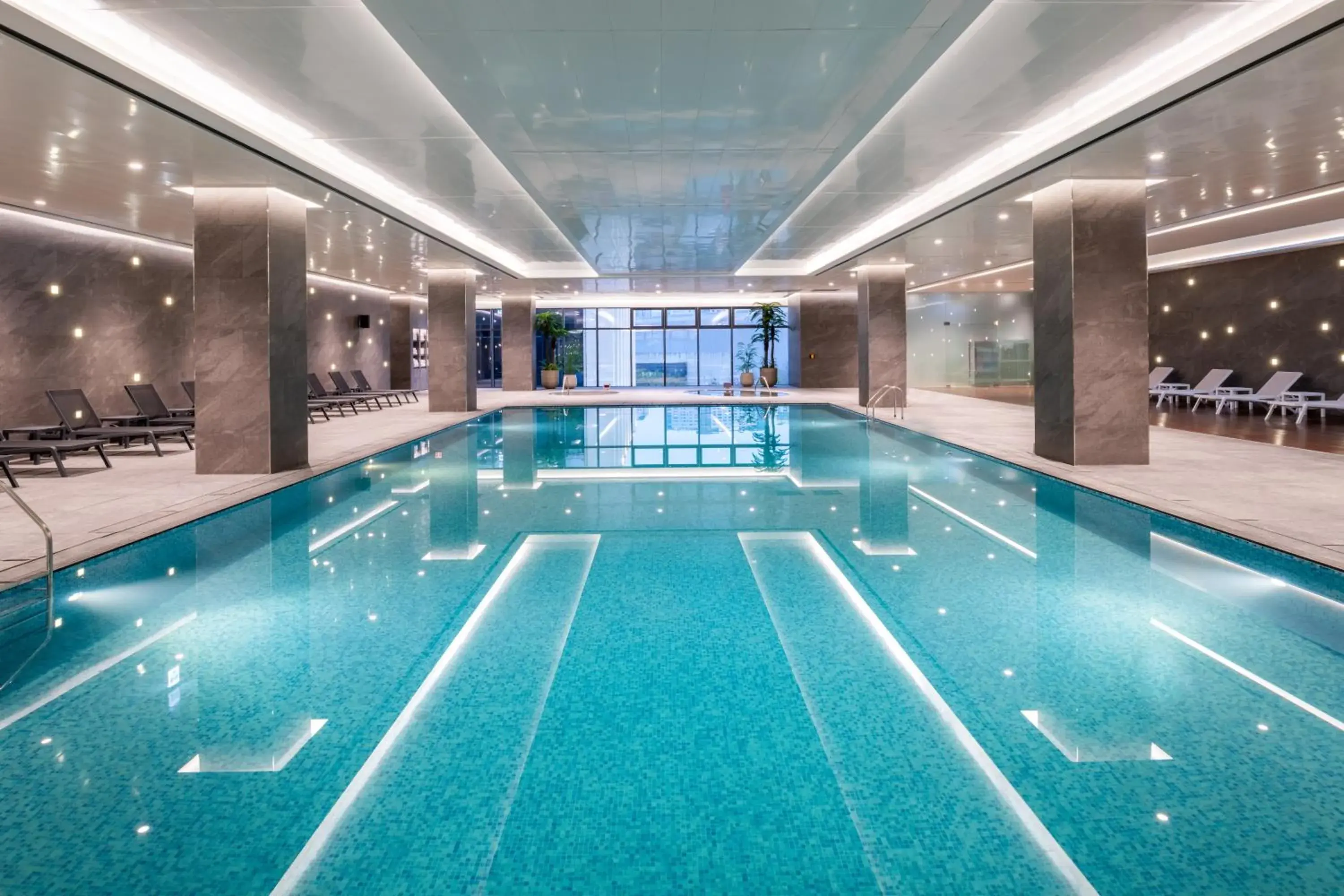 Swimming Pool in DoubleTree By Hilton Seoul Pangyo Residences