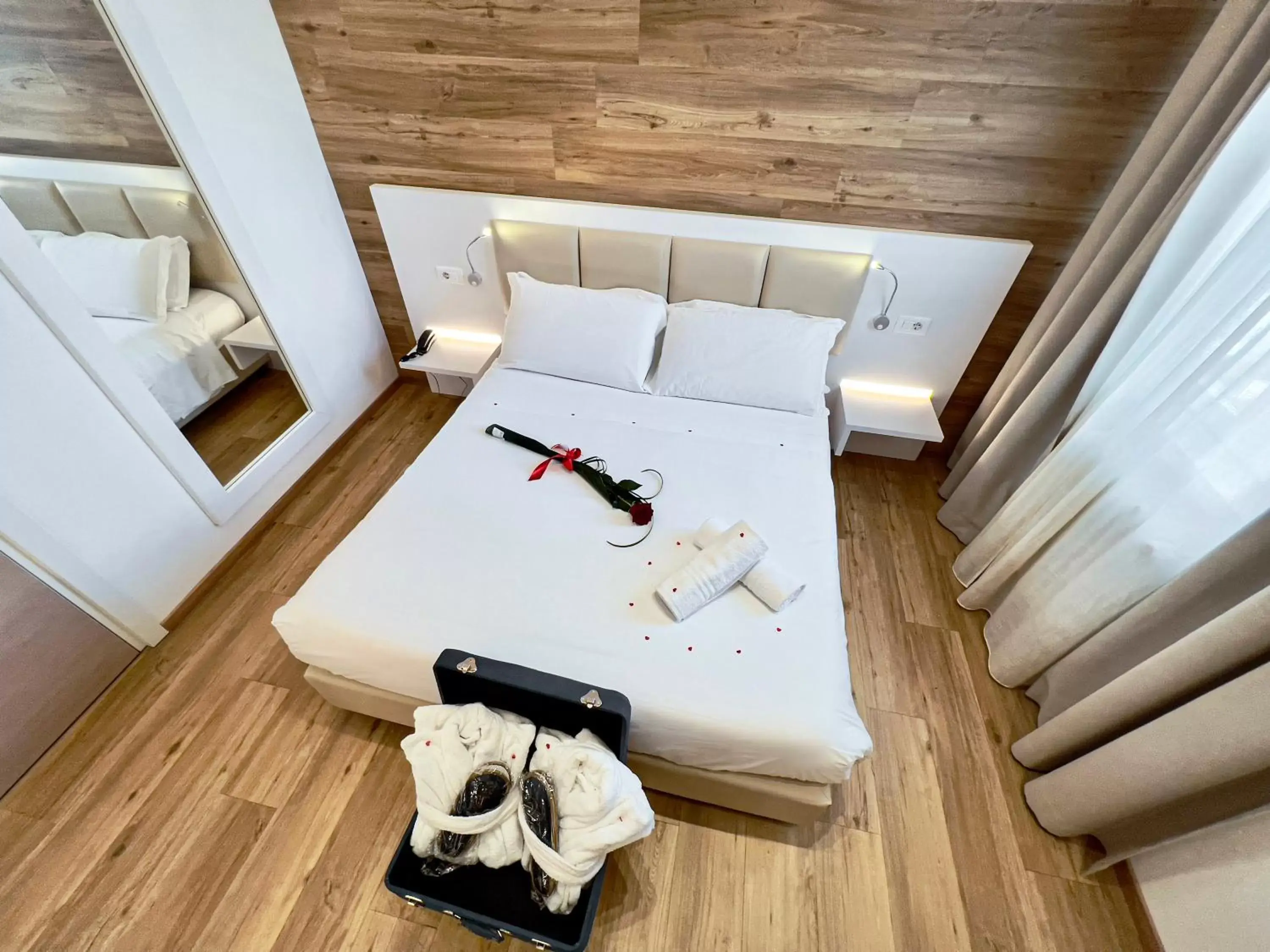 Bedroom in Hotel Gran Sasso & SPA