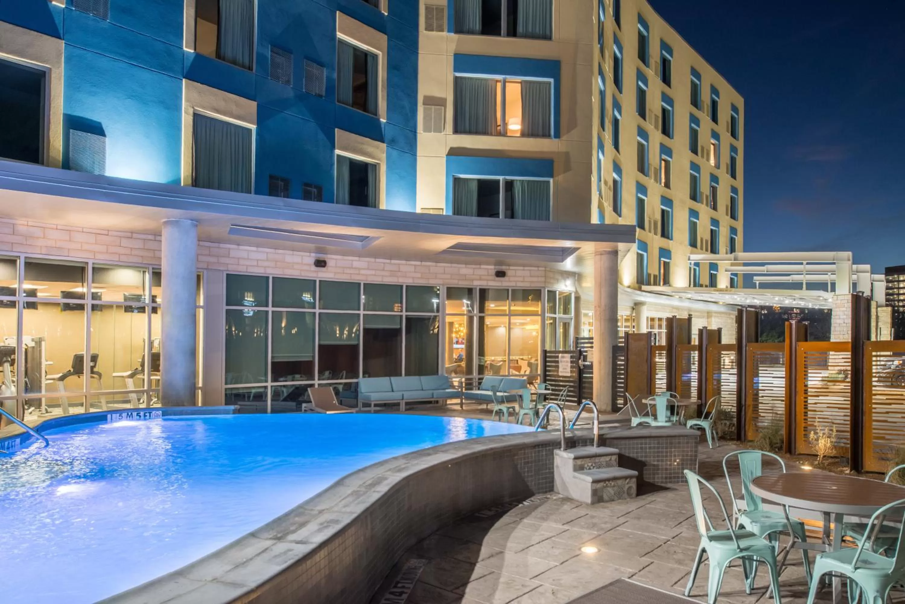 Swimming pool in Hotel Indigo Frisco by IHG