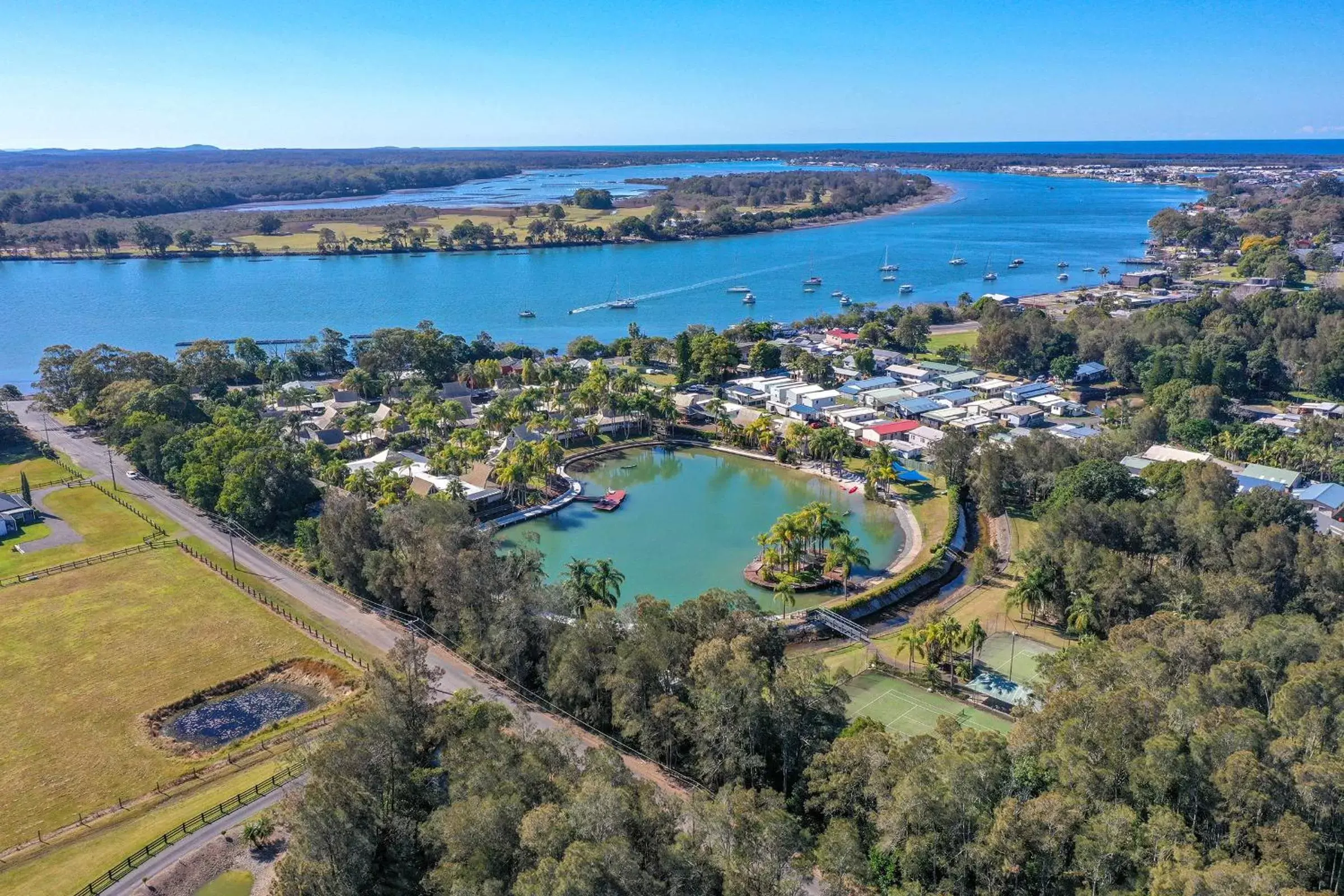 Property building, Bird's-eye View in ULTIQA Village Resort