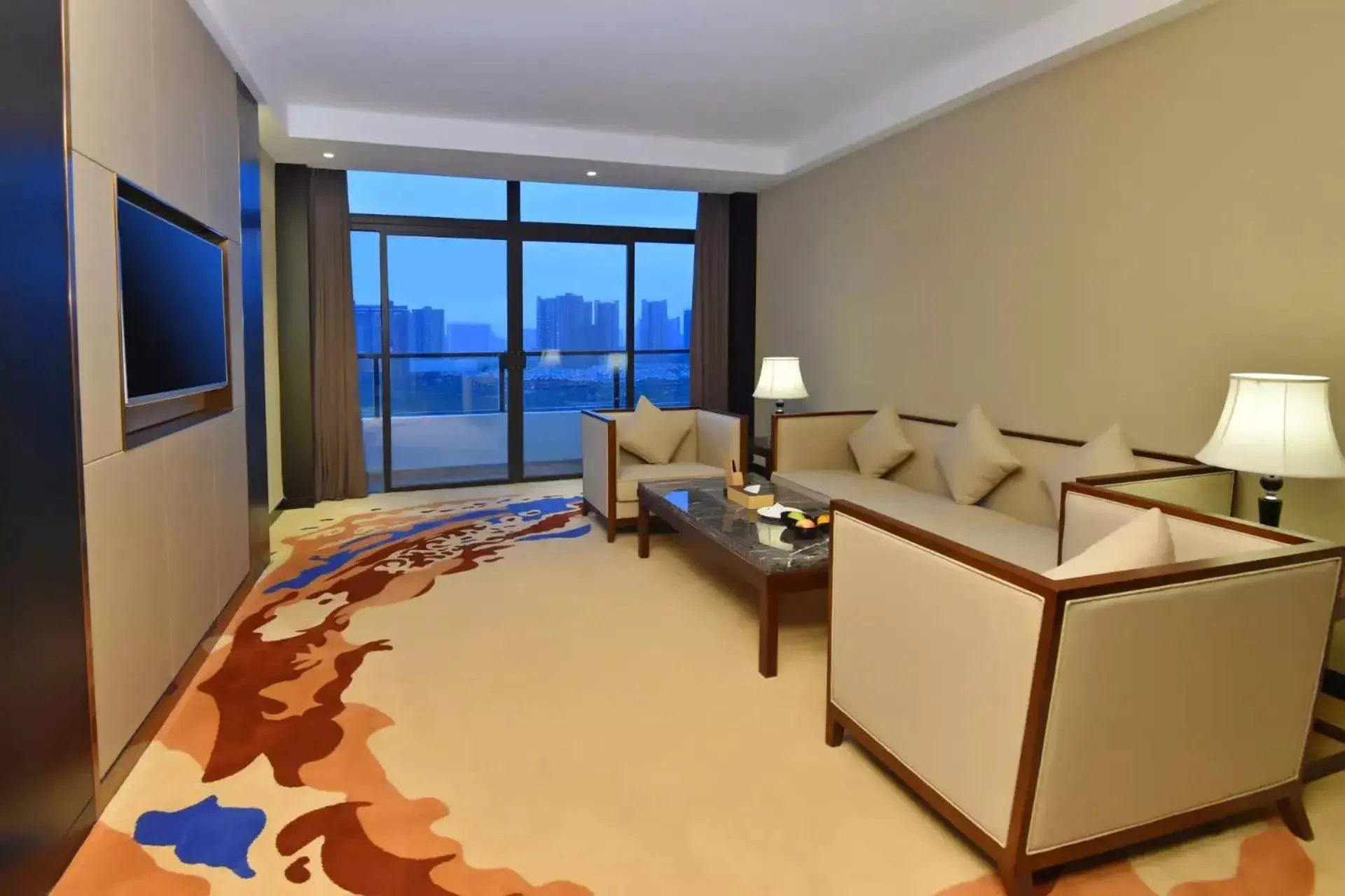 Living room in Grand Skylight International Hotel Huizhou