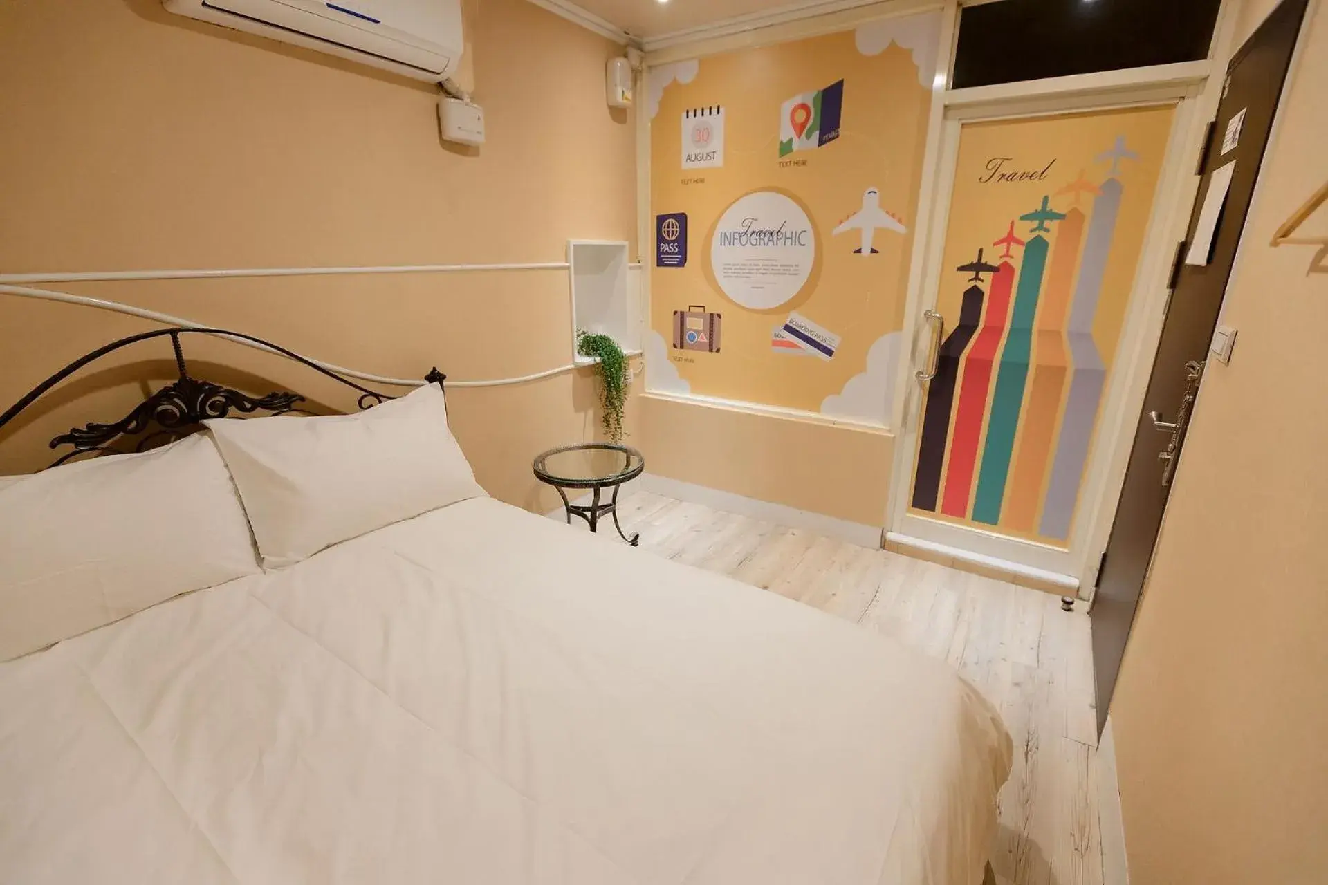 Bed in May Rooms Taipei NTU