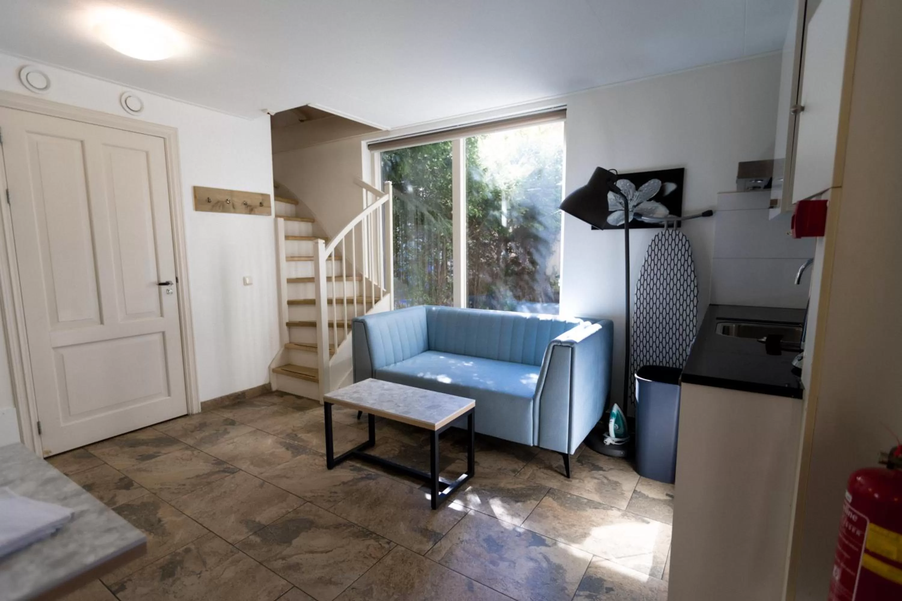 Living room in Plantage Garden Apartments