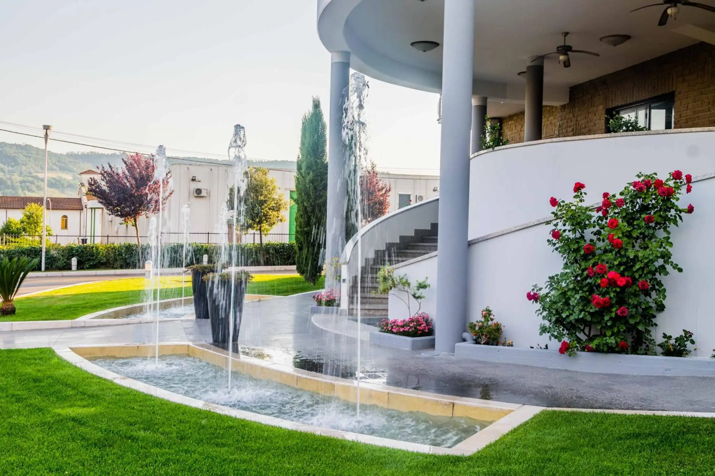 Facade/entrance in Hotel Aquila