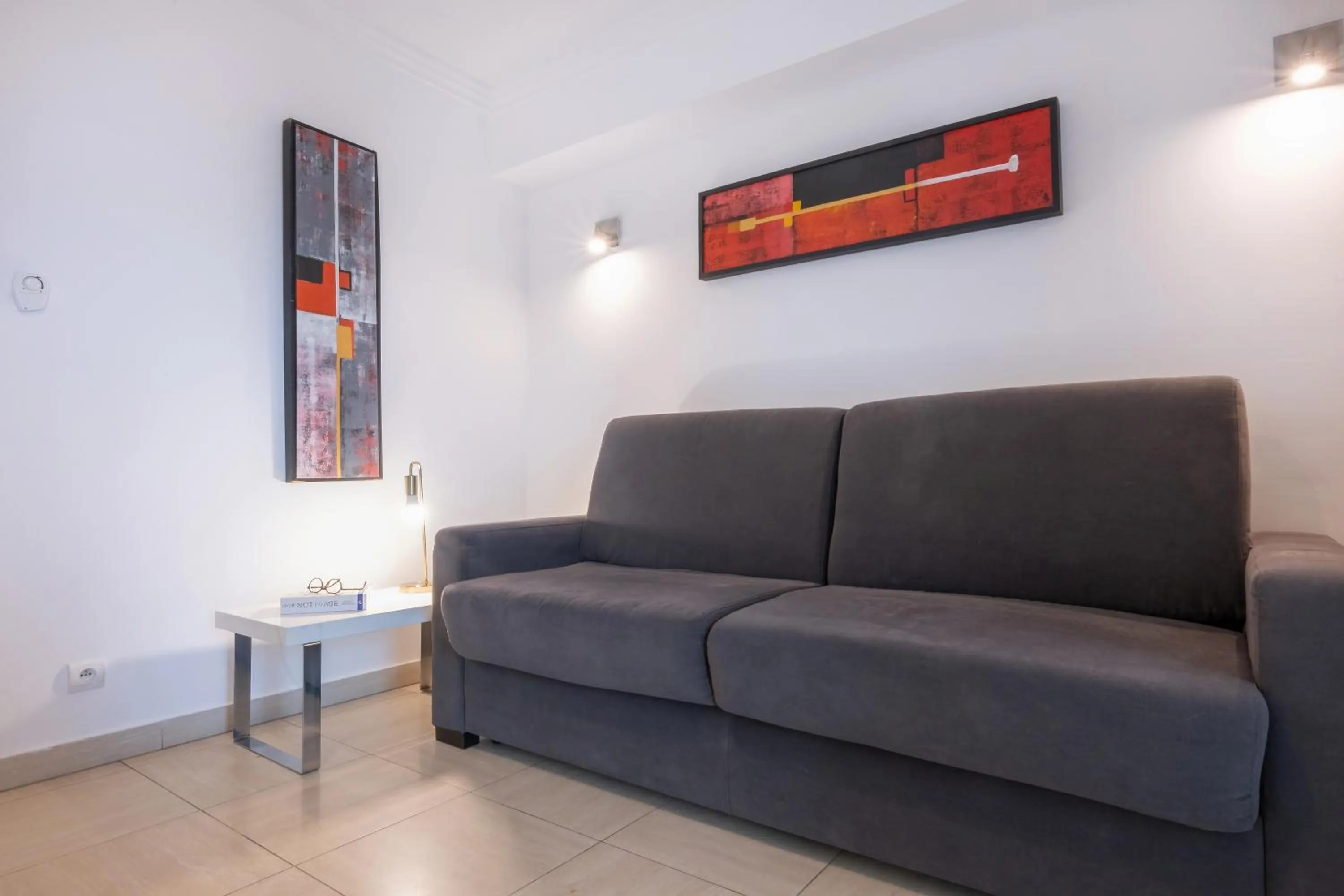 Living room in Nemea Appart Hotel Le Lido Cagnes sur Mer