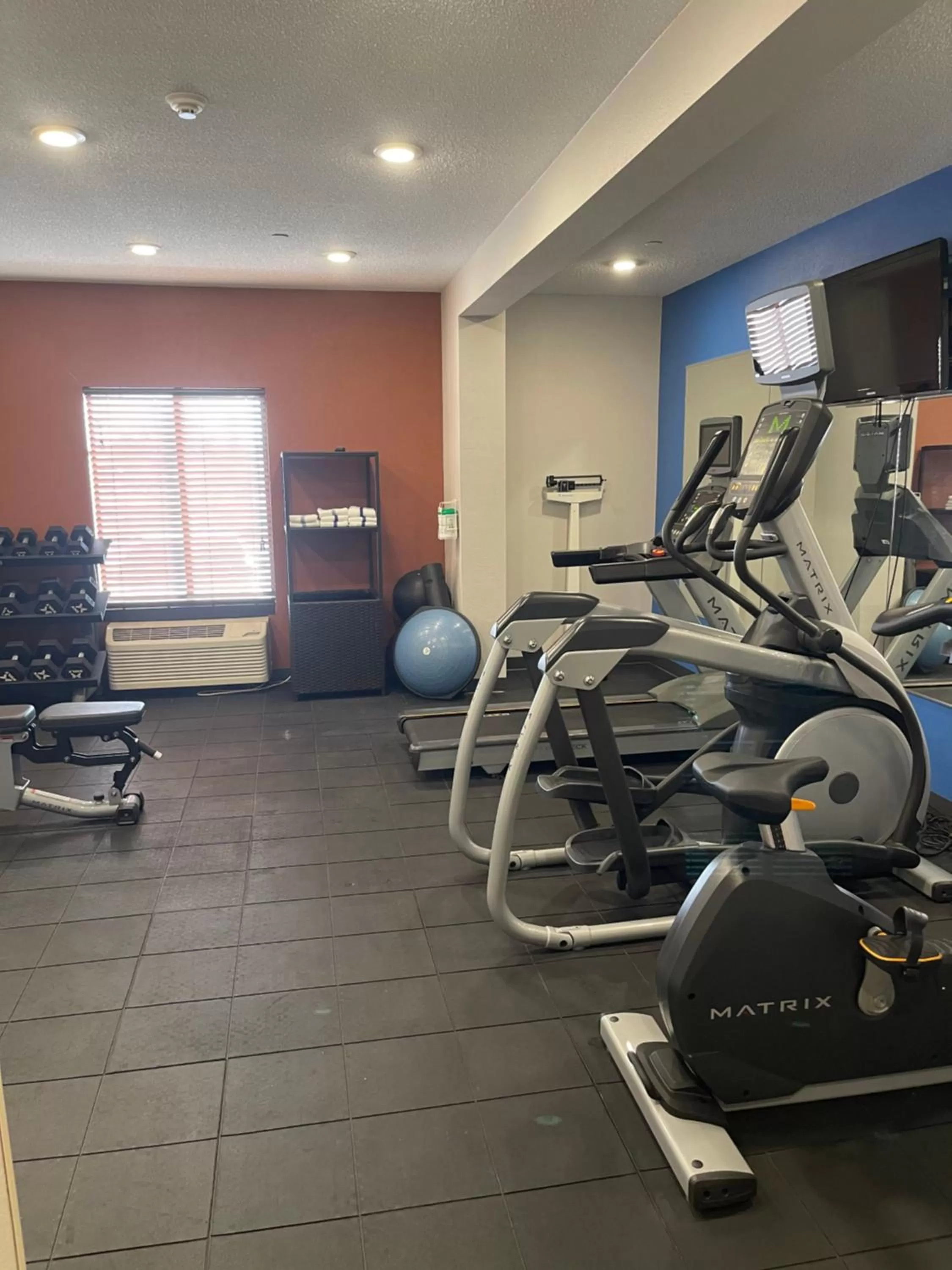 Fitness centre/facilities in Holiday Inn Express Cedar Rapids - Collins Road by IHG